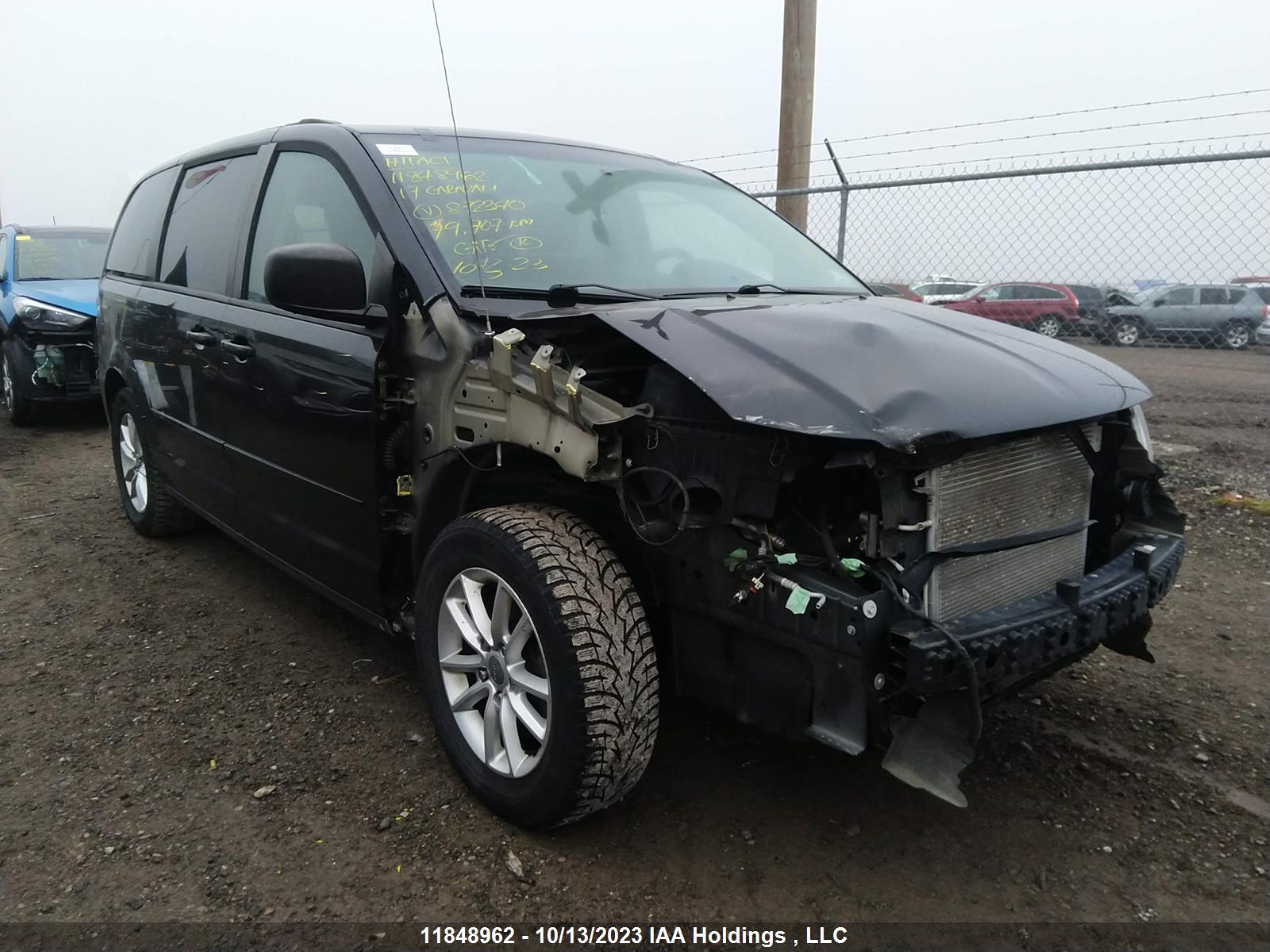 dodge caravan 2017 2c4rdgbg9hr872340