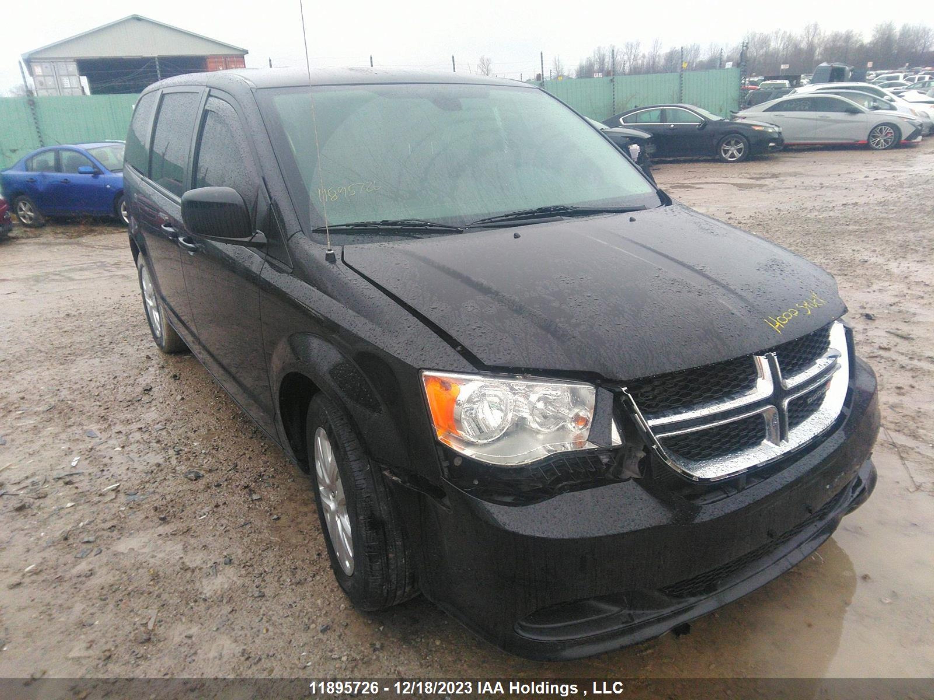 dodge caravan 2019 2c4rdgbg9kr573793