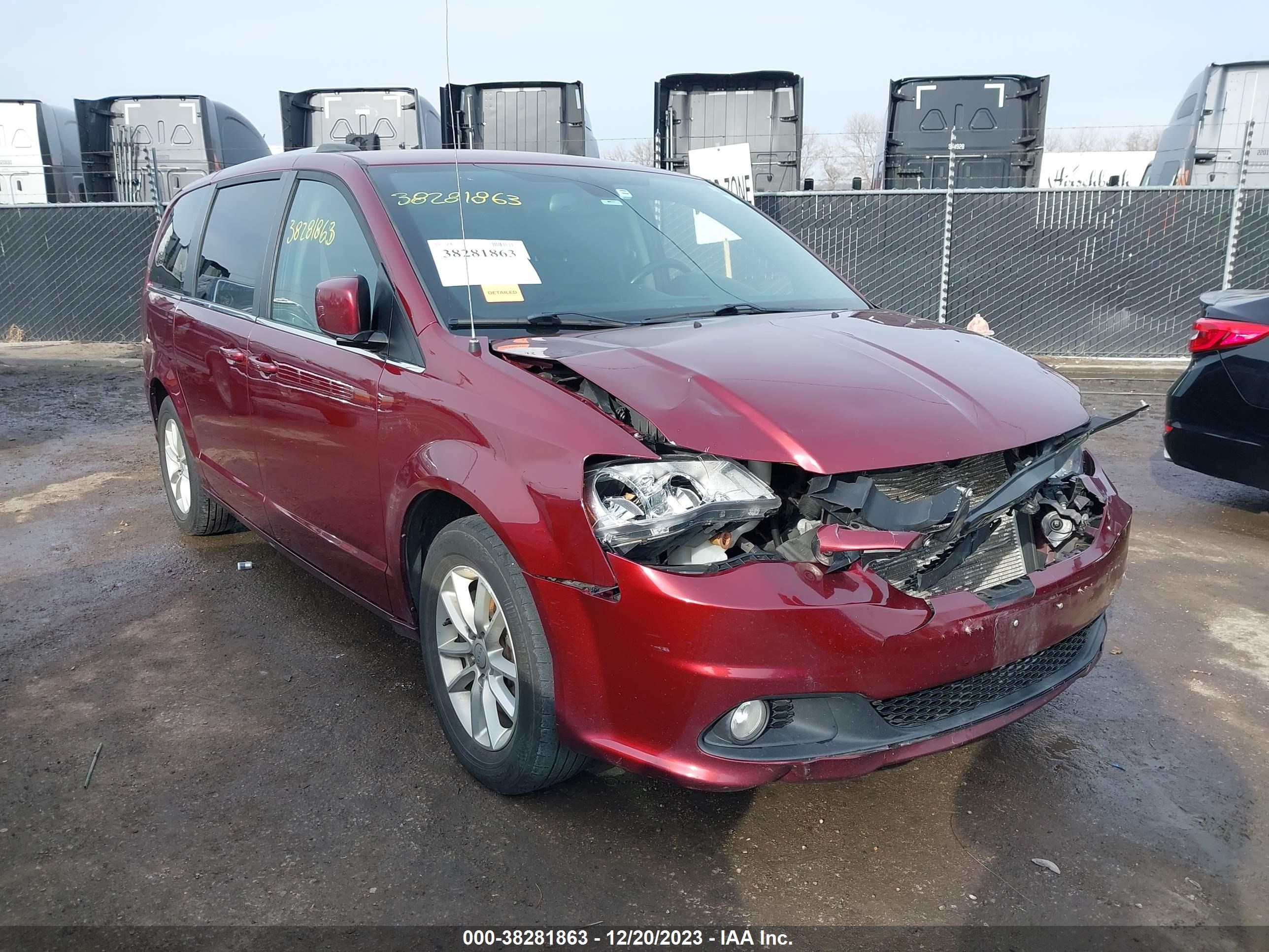 dodge caravan 2019 2c4rdgcg0kr643129