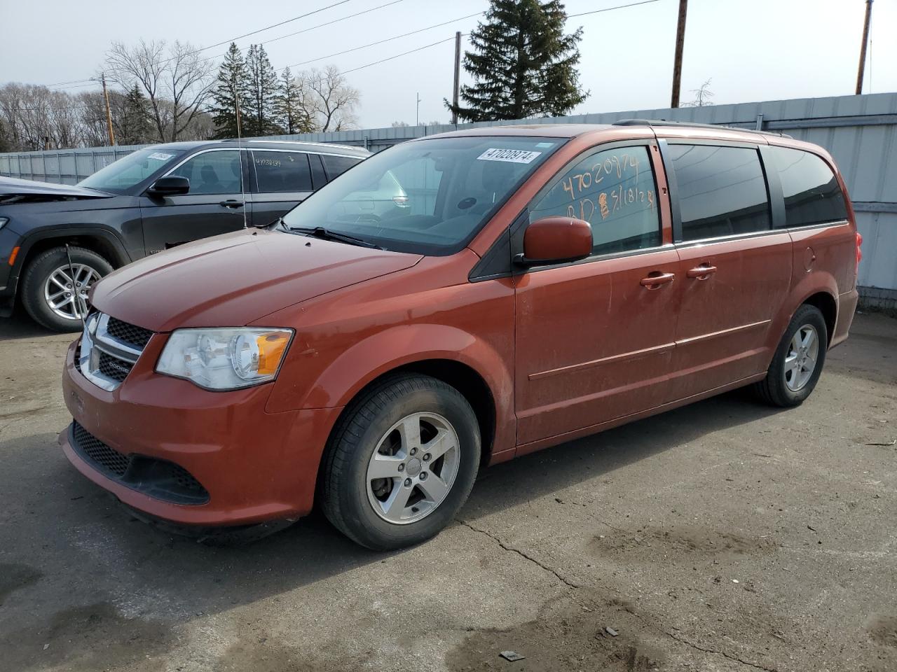 dodge caravan 2012 2c4rdgcg8cr209588