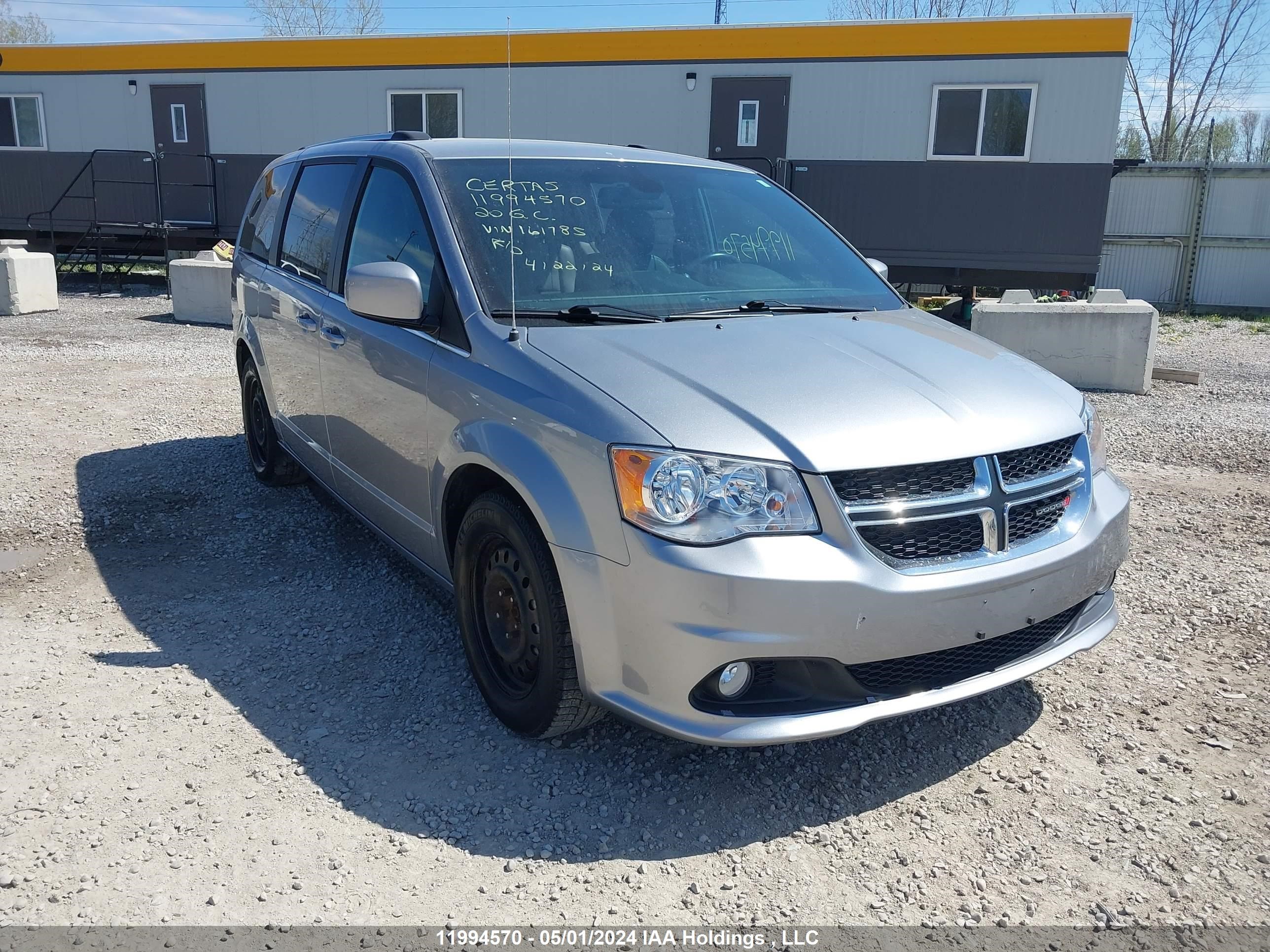 dodge caravan 2020 2c4rdgcgxlr161785