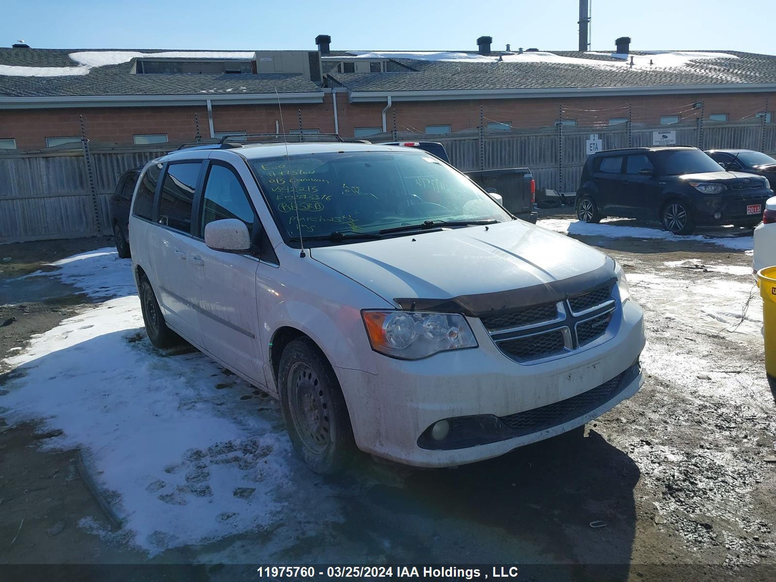 dodge caravan 2015 2c4rdgdg4fr542213