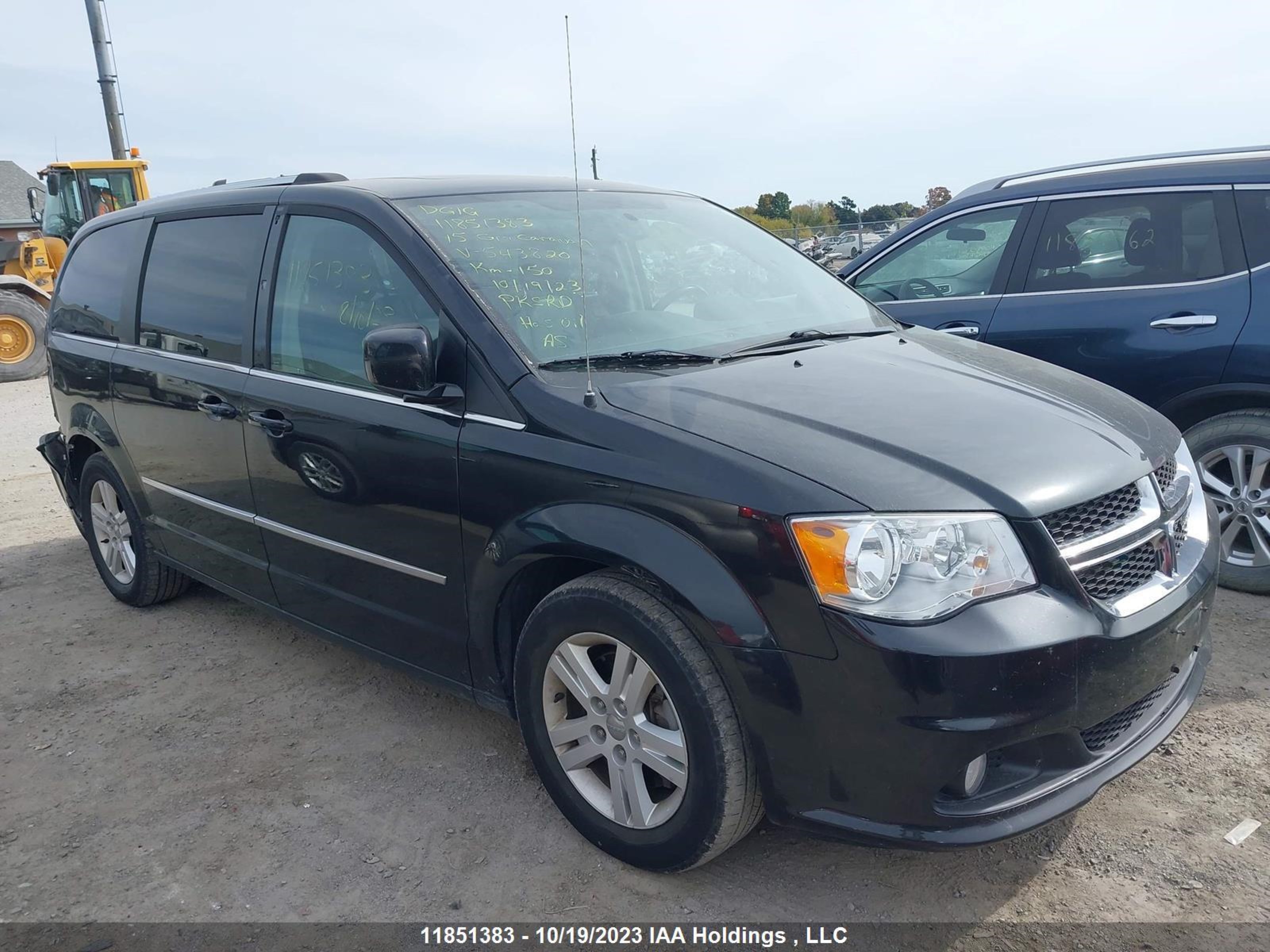 dodge caravan 2015 2c4rdgdg8fr543820