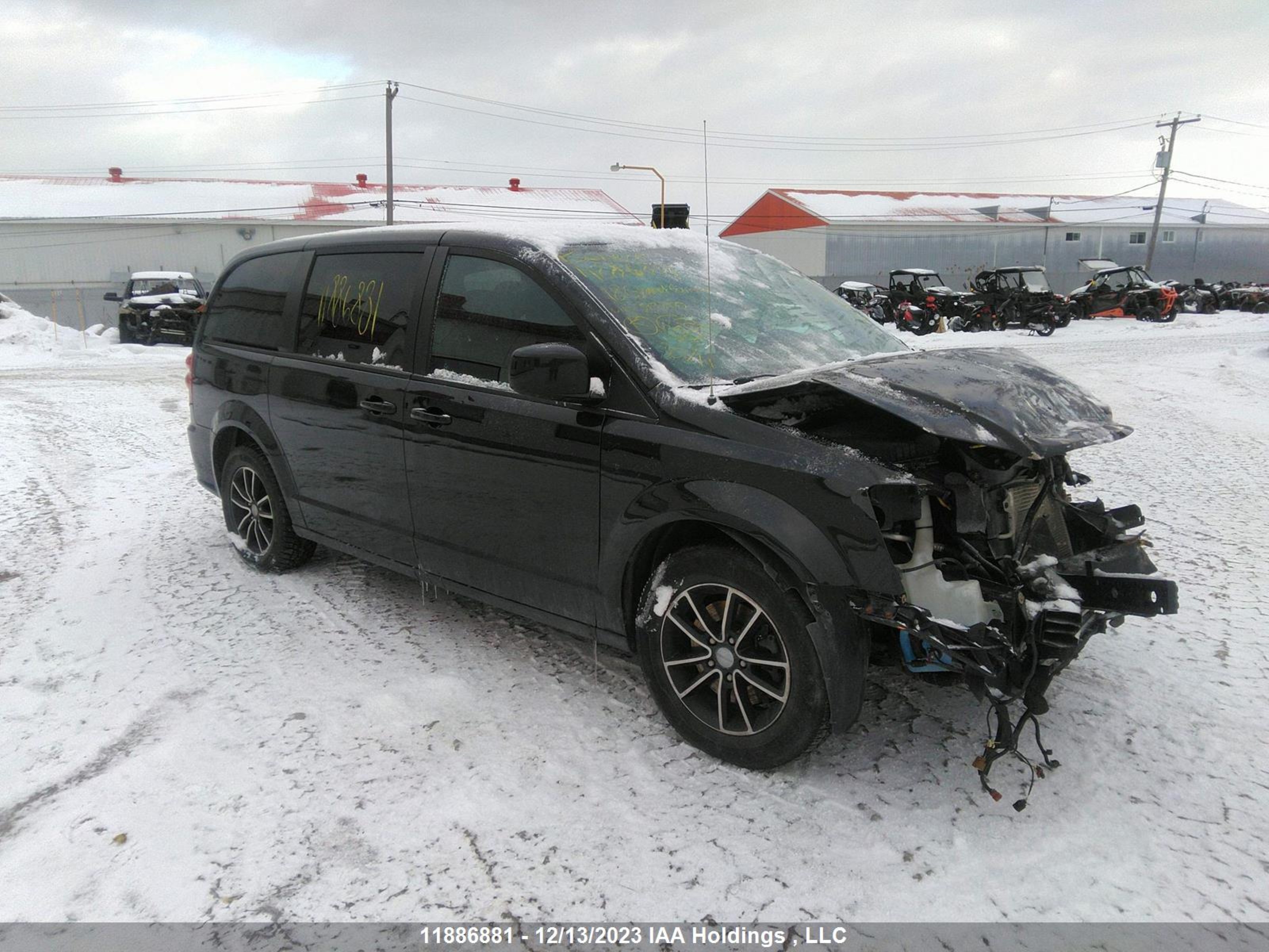 dodge caravan 2018 2c4rdgegxjr313350