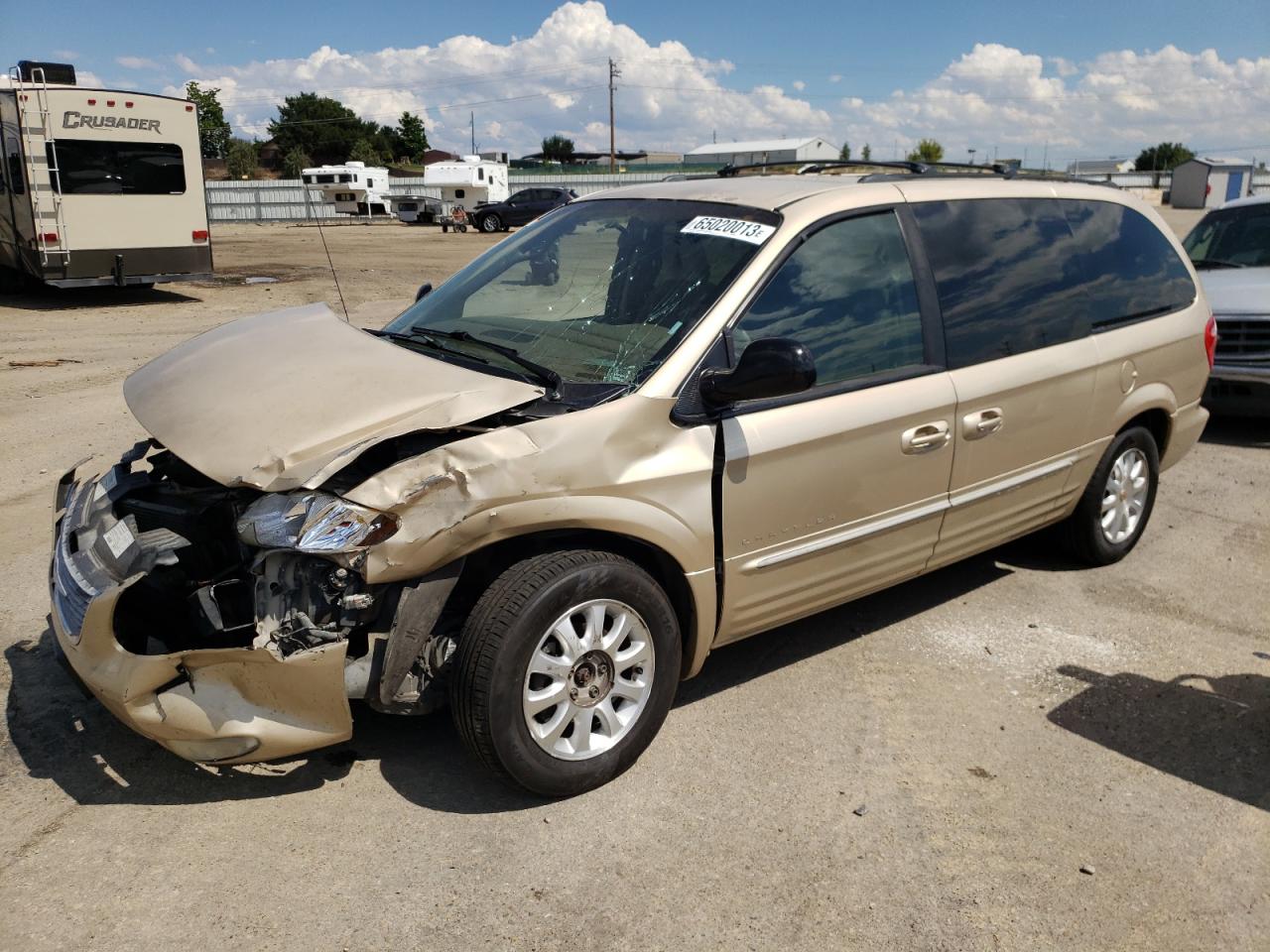 chrysler town & country 2001 2c8gp54l01r227125