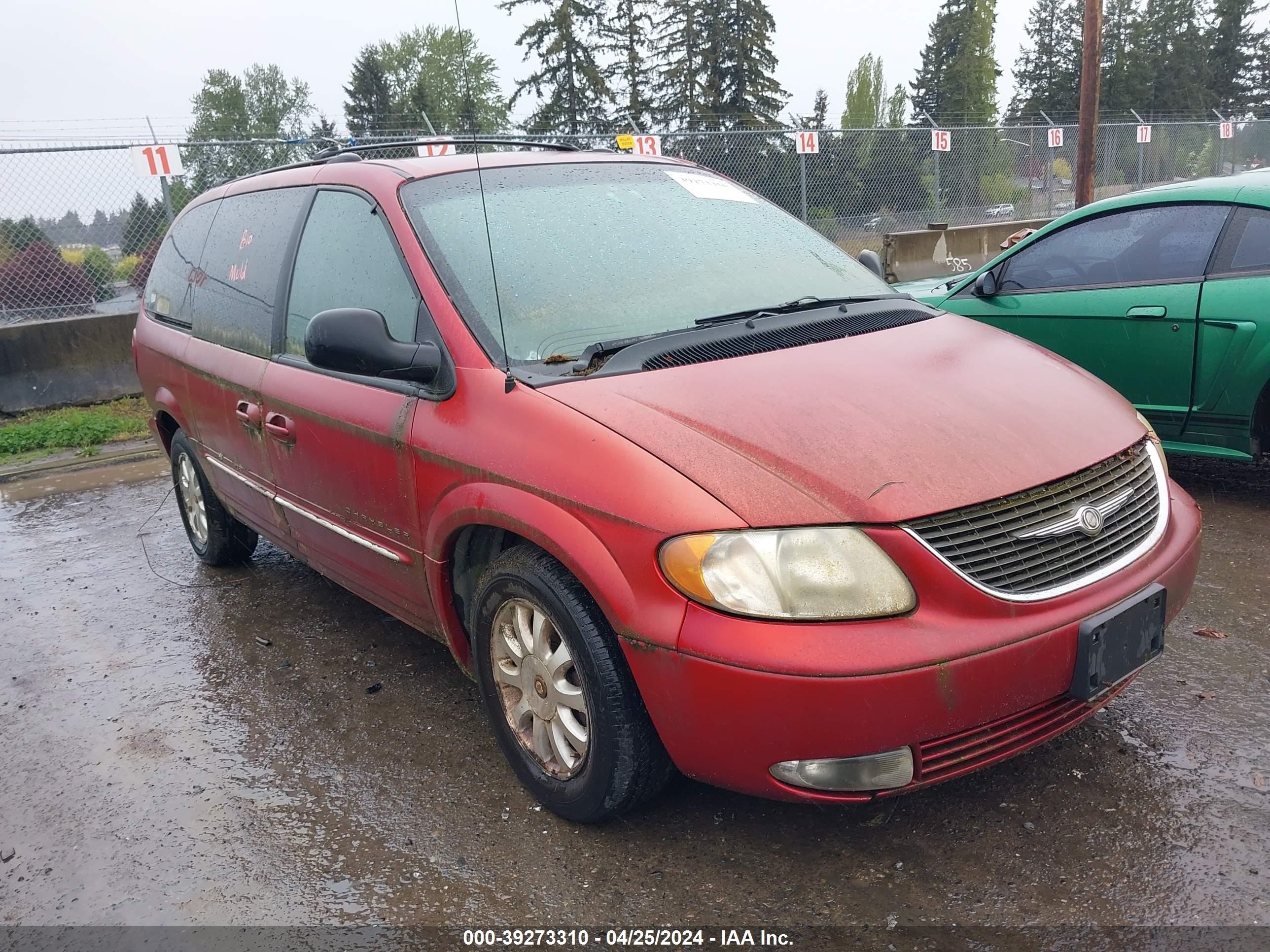 chrysler town & country 2001 2c8gp54l41r210912