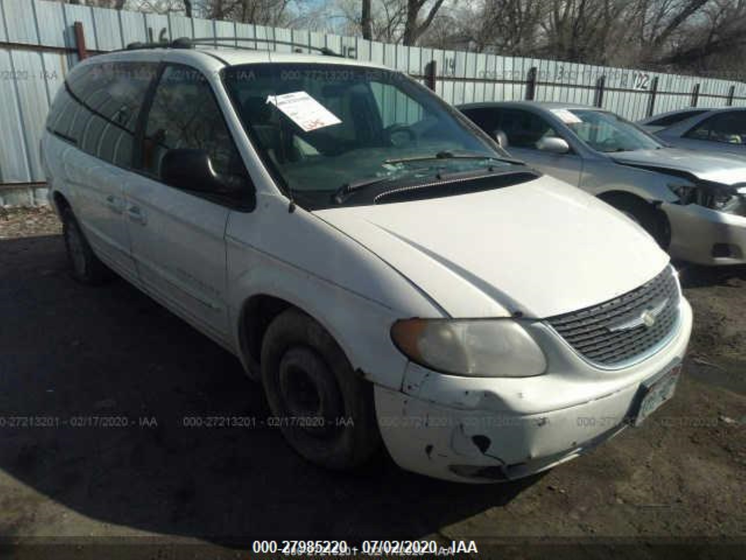 chrysler town & country 2001 2c8gp54l61r384061