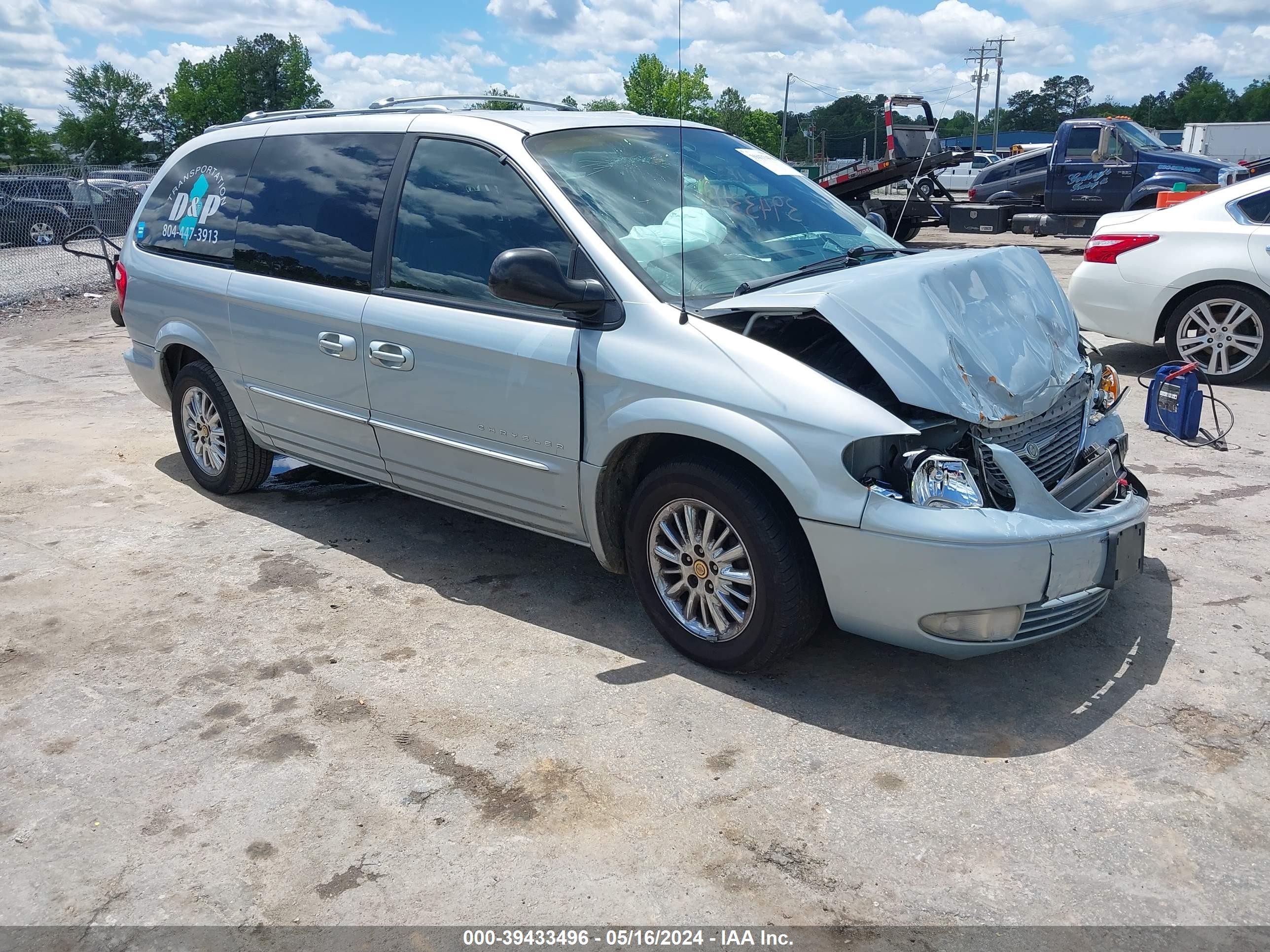 chrysler town & country 2001 2c8gp64l11r356027