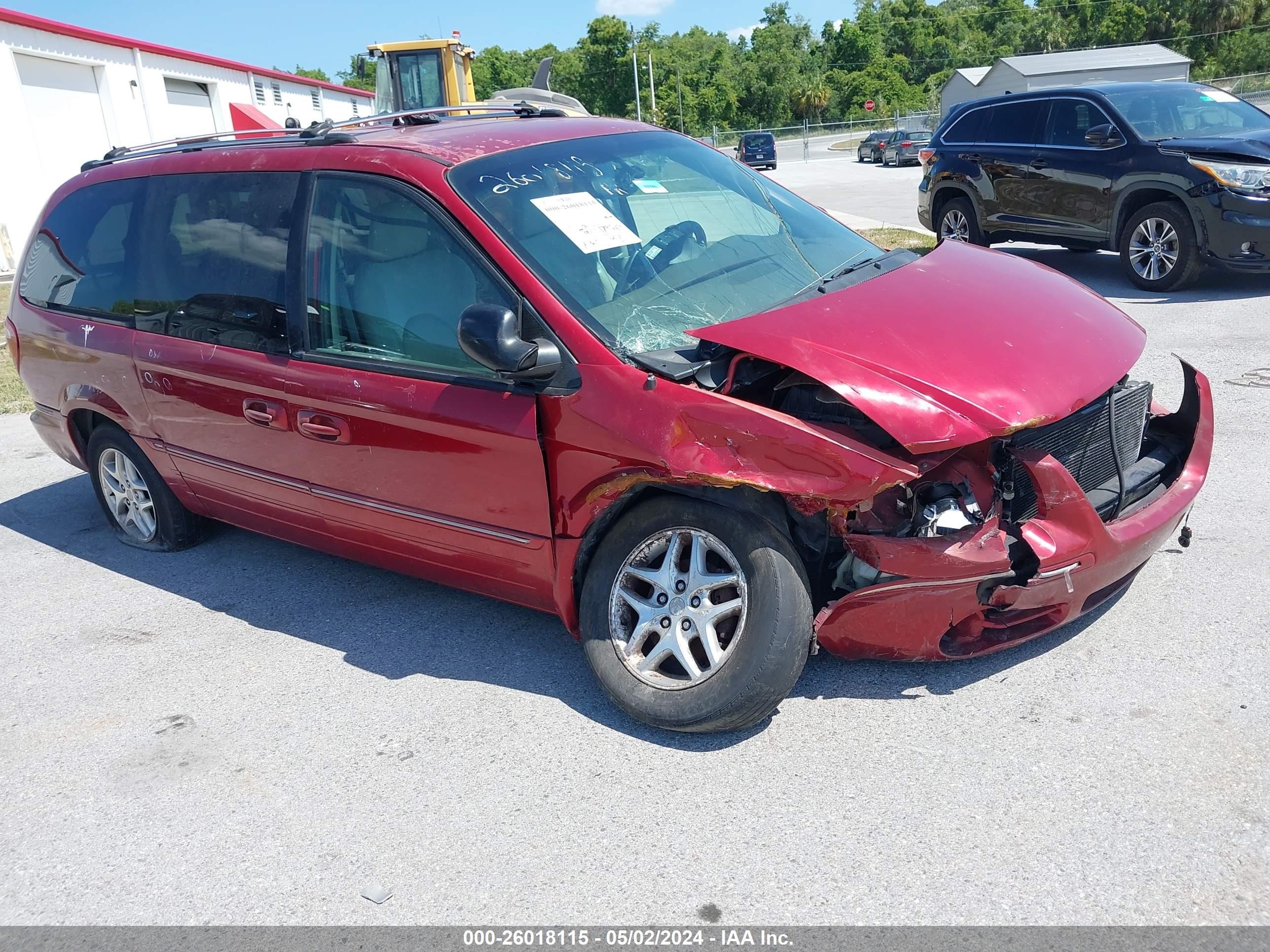 chrysler town & country 2005 2c8gp64l35r243637