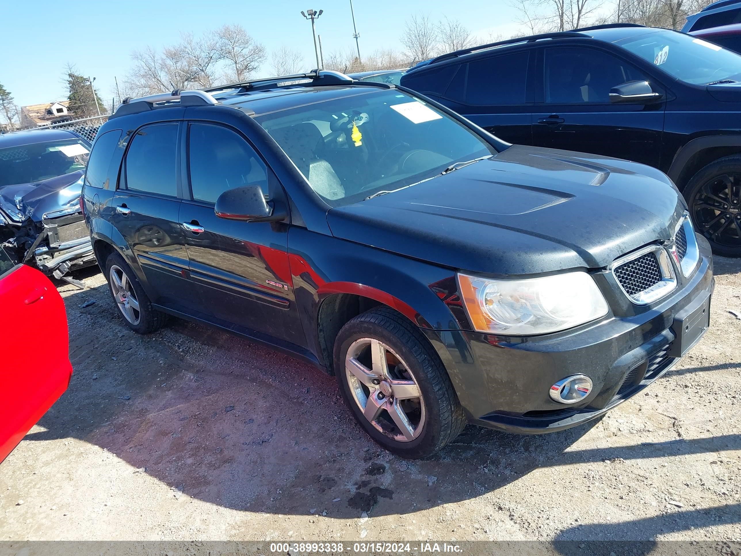 pontiac torrent 2008 2ckdl737486012237