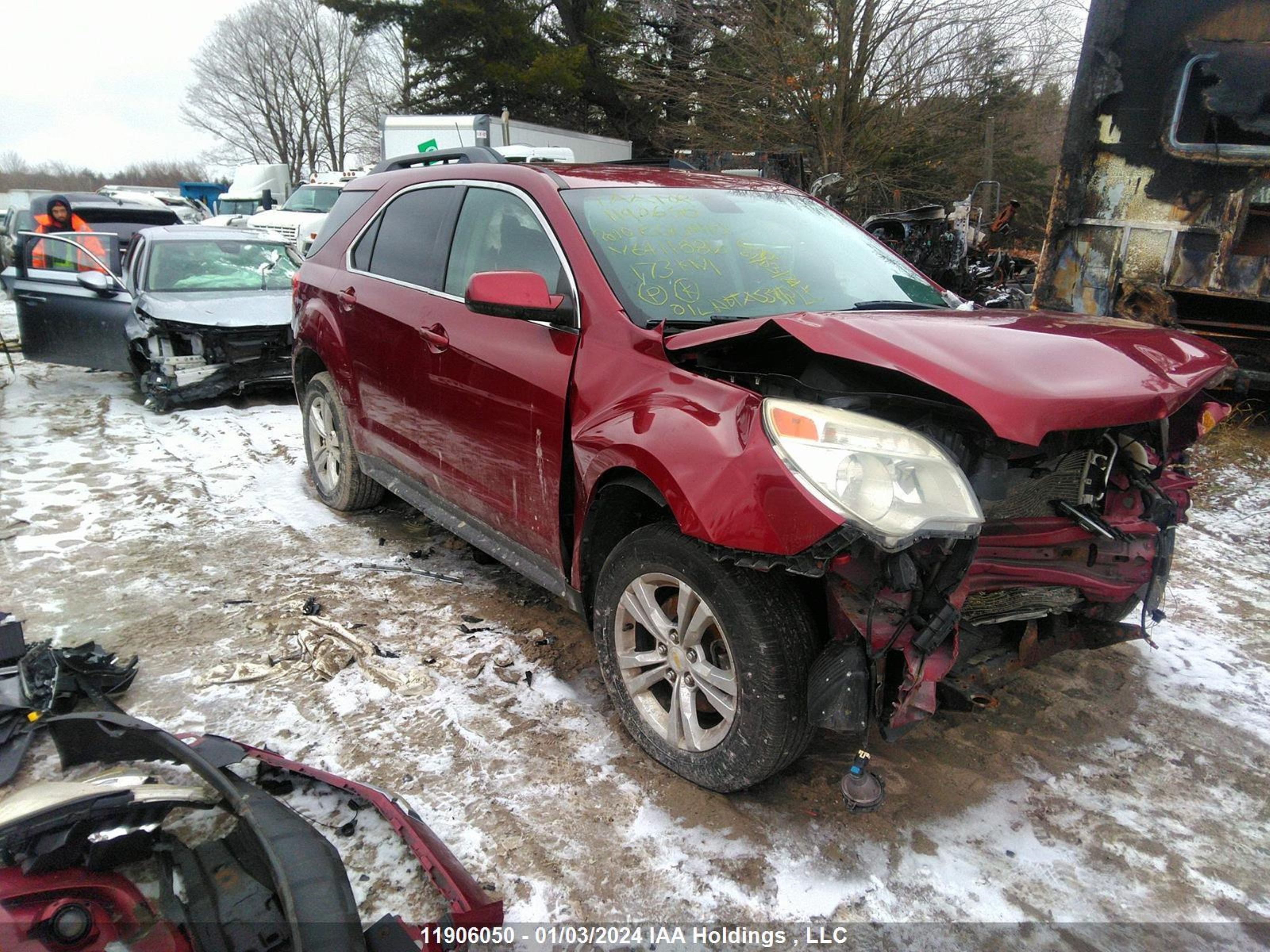 chevrolet equinox 2010 2cnaldew0a6411886