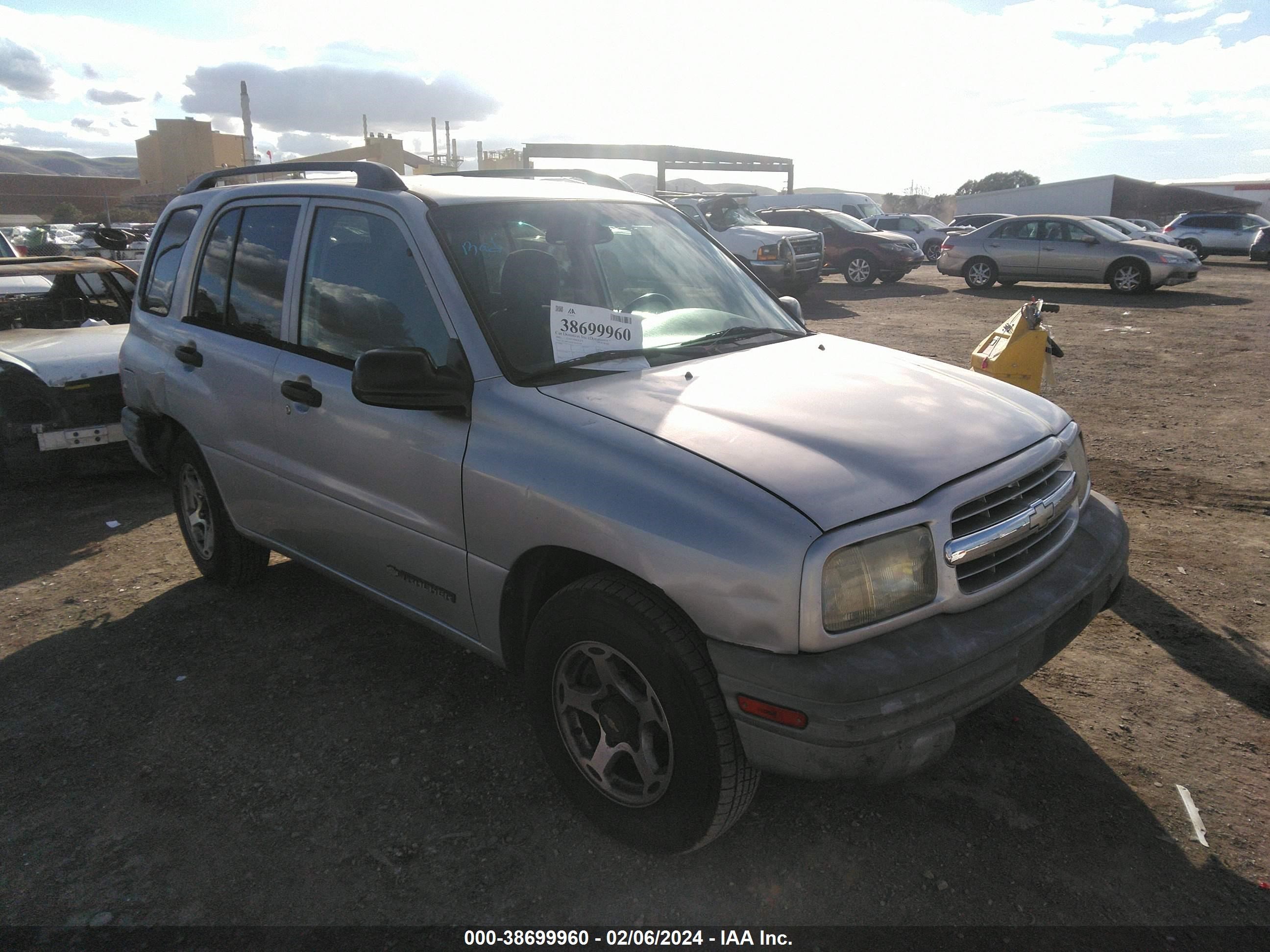 chevrolet tracker 2001 2cnbe13cx16954328