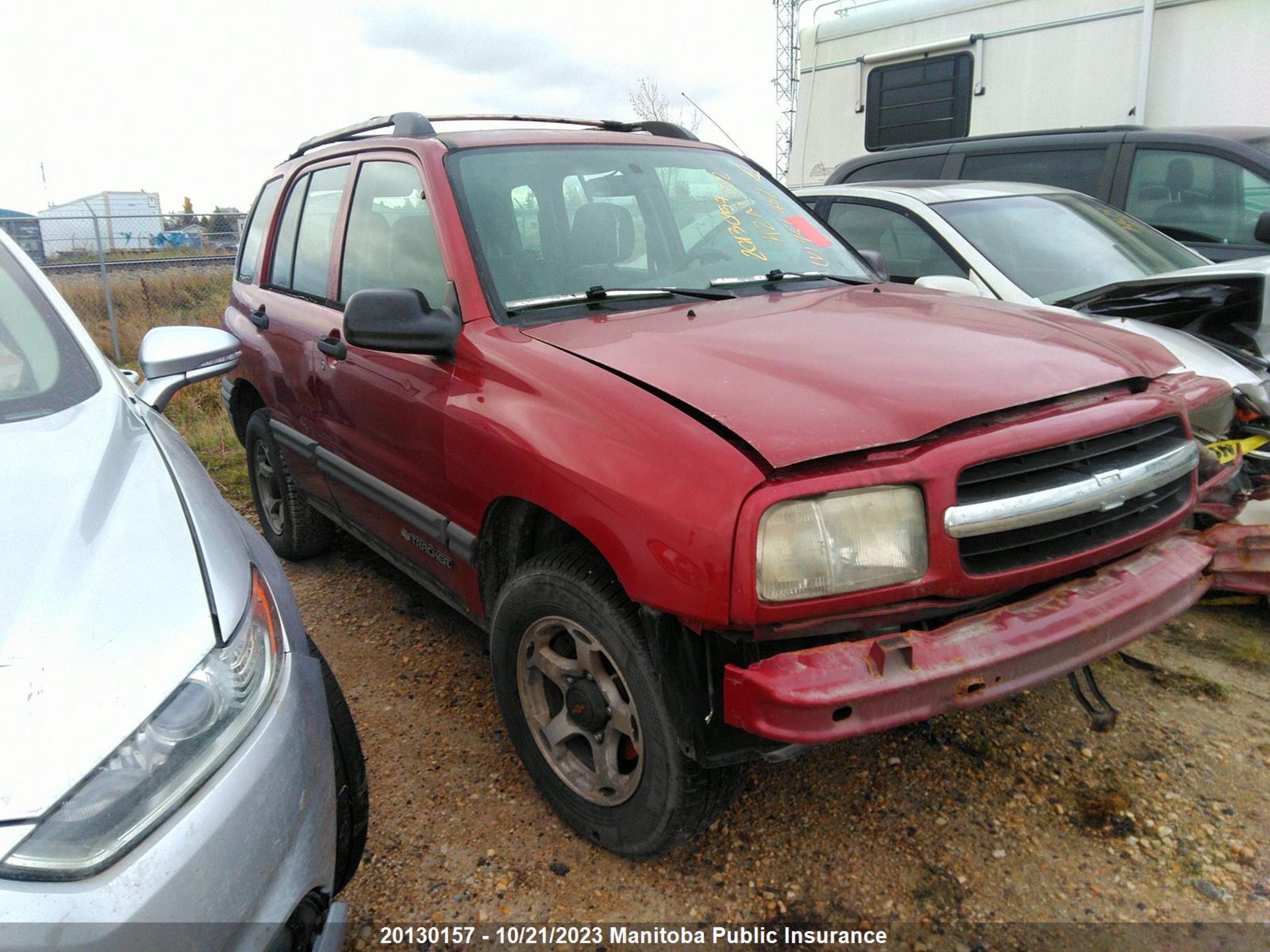 chevrolet tracker 2001 2cnbj13c716956467