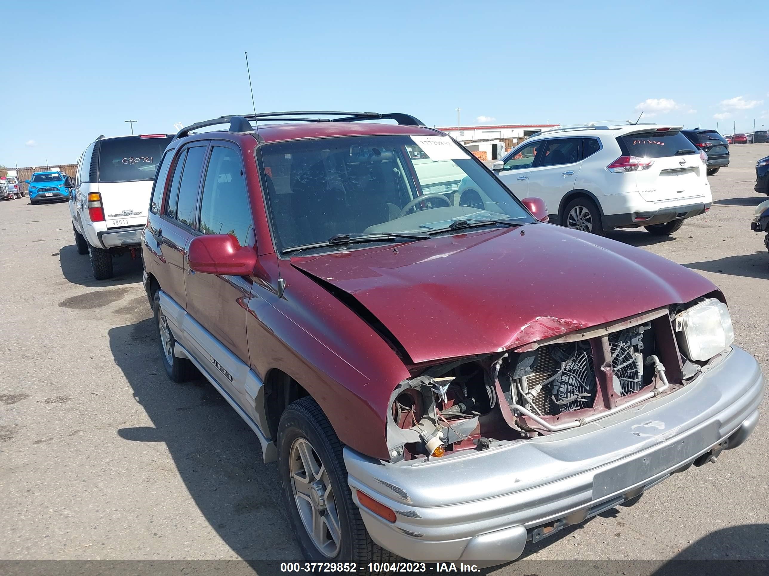 chevrolet tracker 2002 2cnbj634726943614