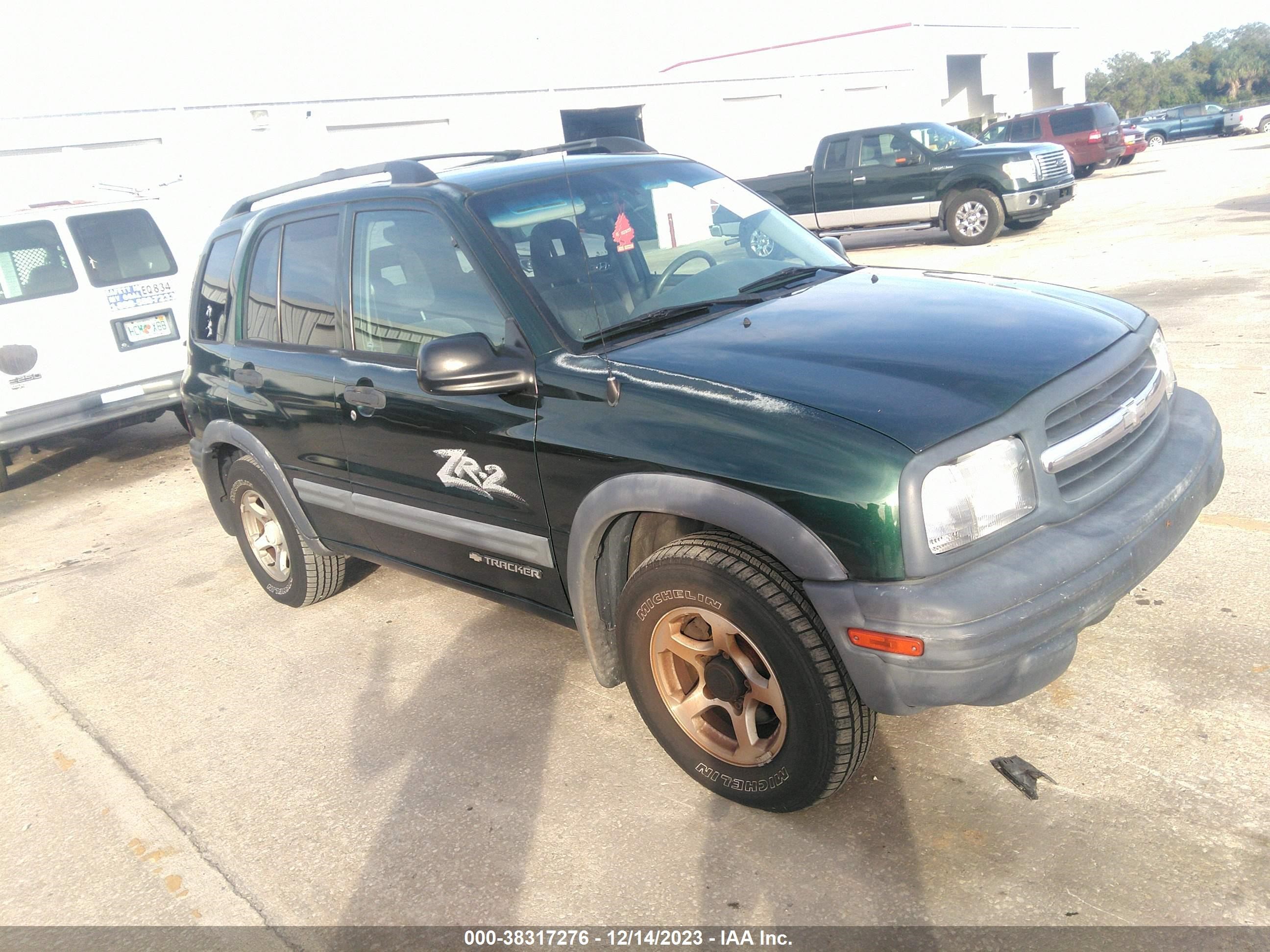 chevrolet tracker 2004 2cnbj734746916793