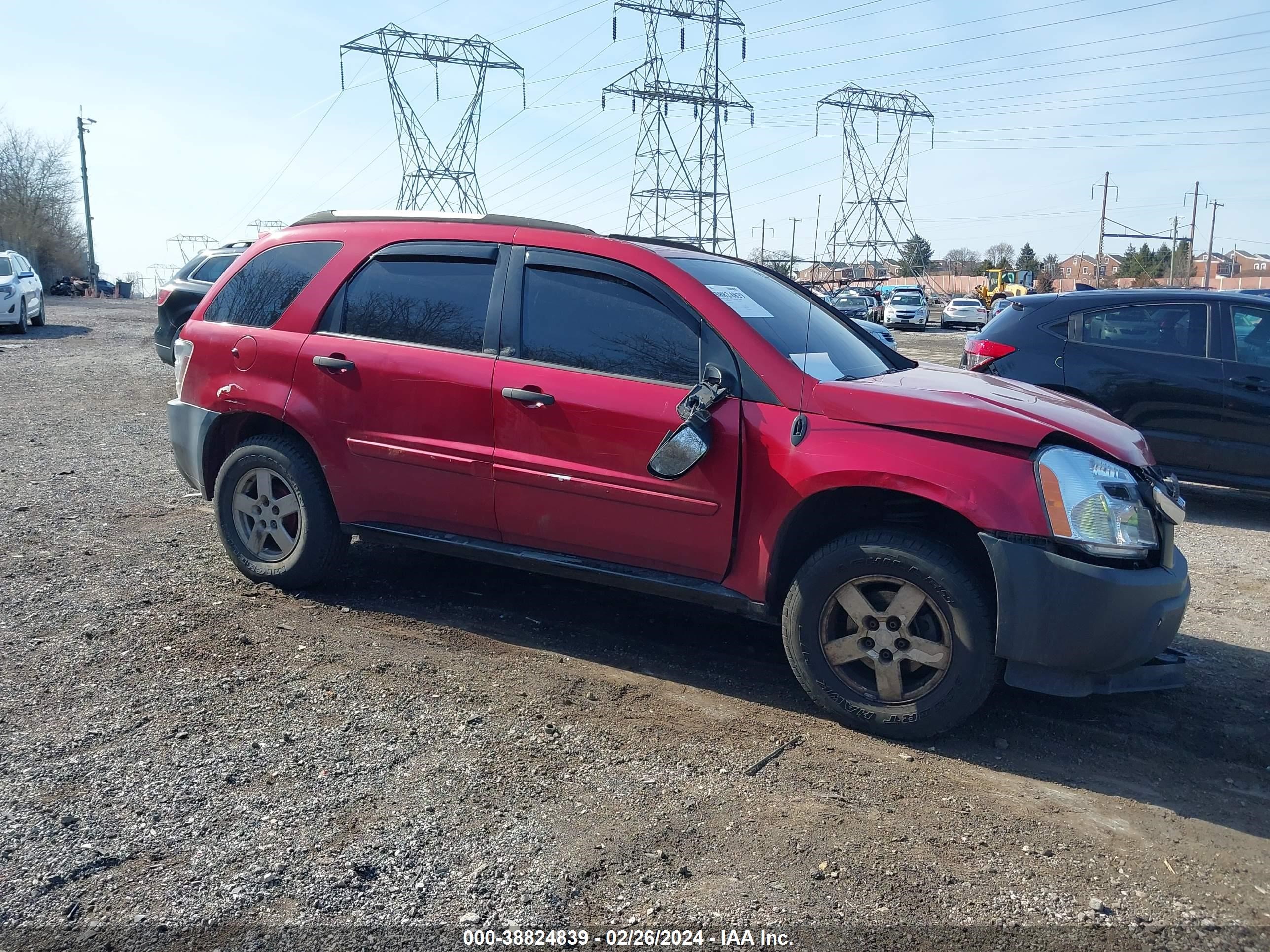 chevrolet equinox 2005 2cndl13fx56013380