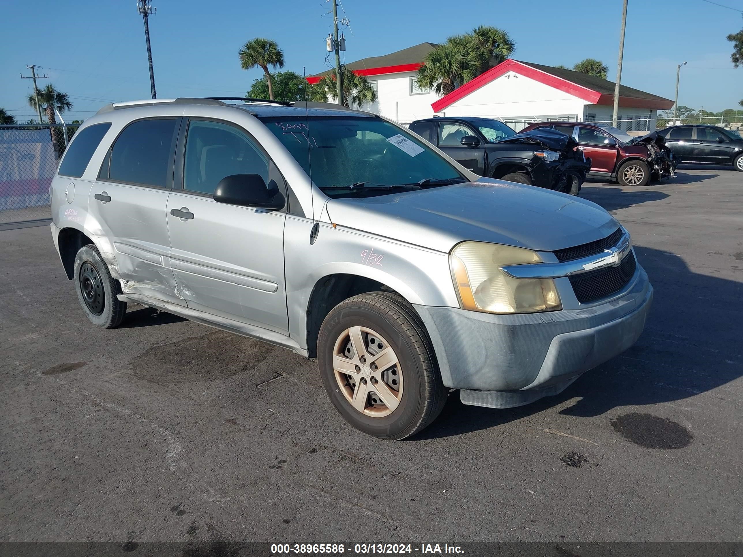 chevrolet equinox 2005 2cndl13fx56162050