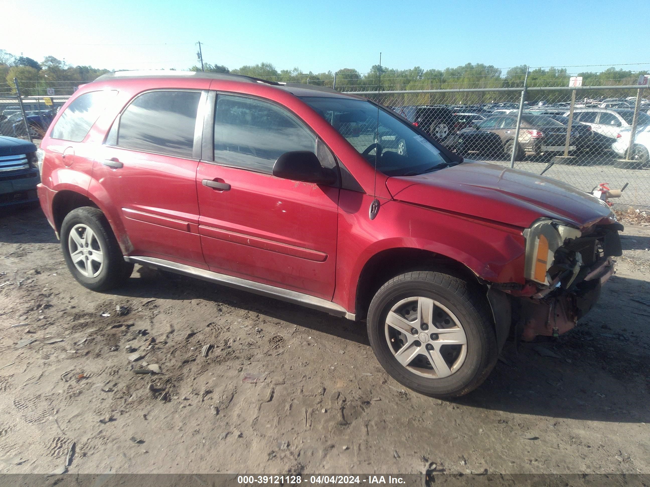 chevrolet equinox 2005 2cndl23f156035628