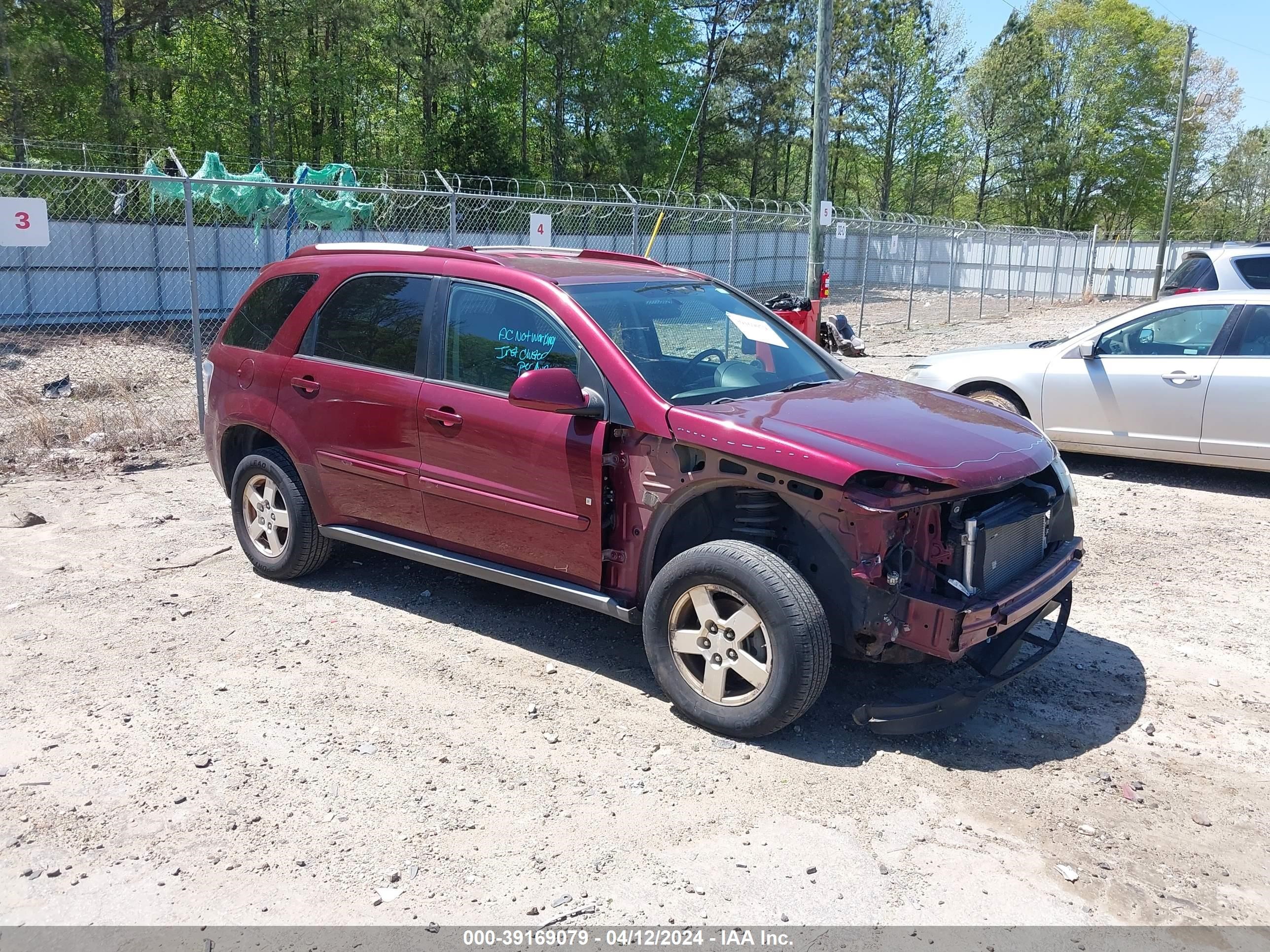 chevrolet equinox 2007 2cndl63f276244869