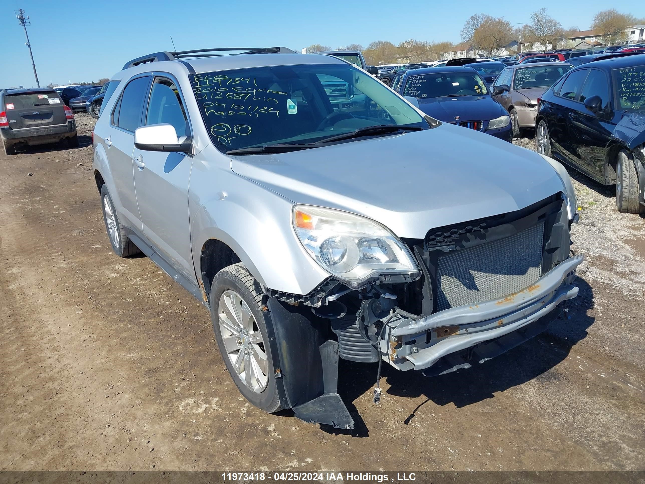 chevrolet equinox 2010 2cnfleey3a6412589