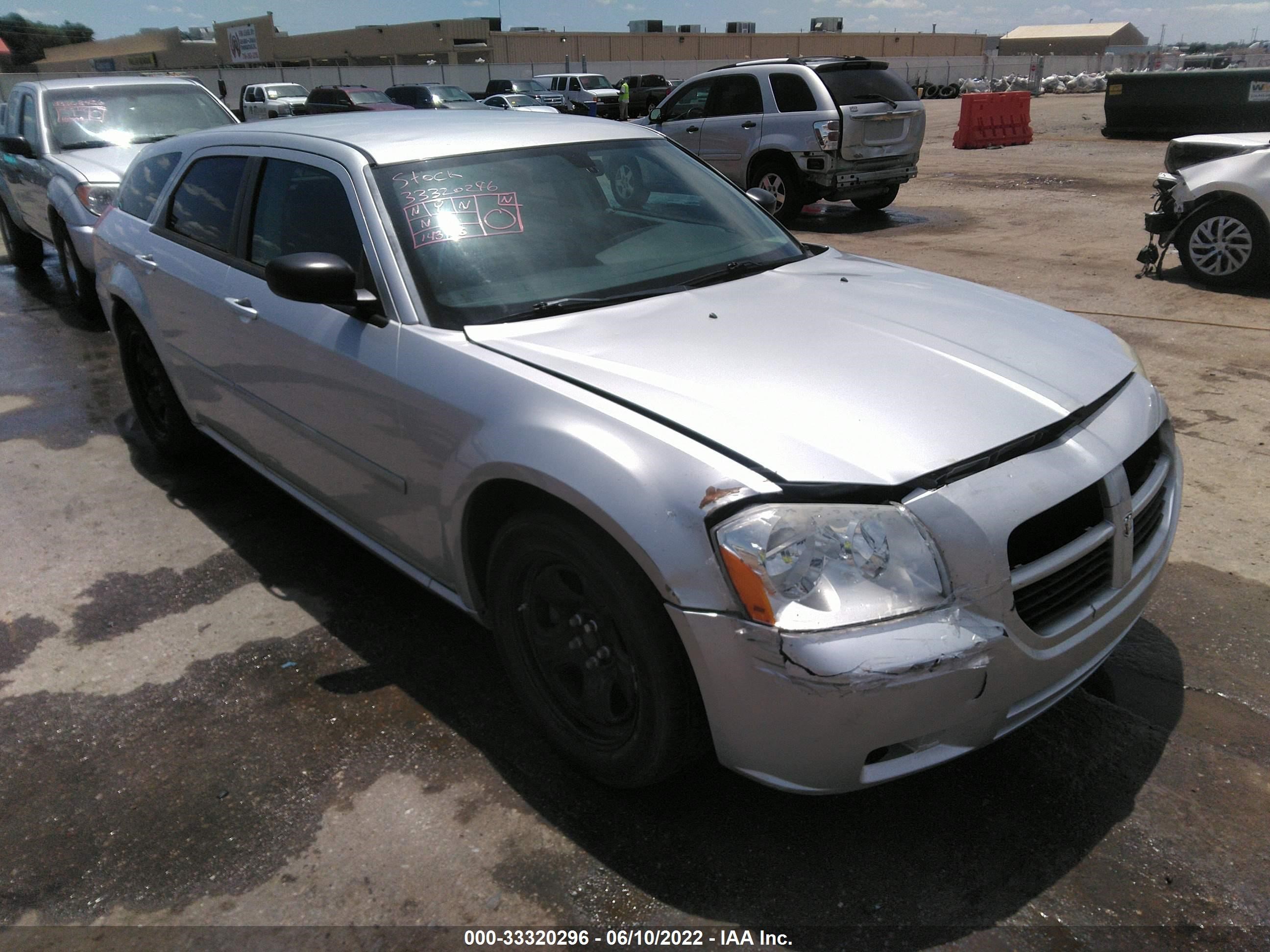 dodge magnum 2006 2d4fv47t16h513252