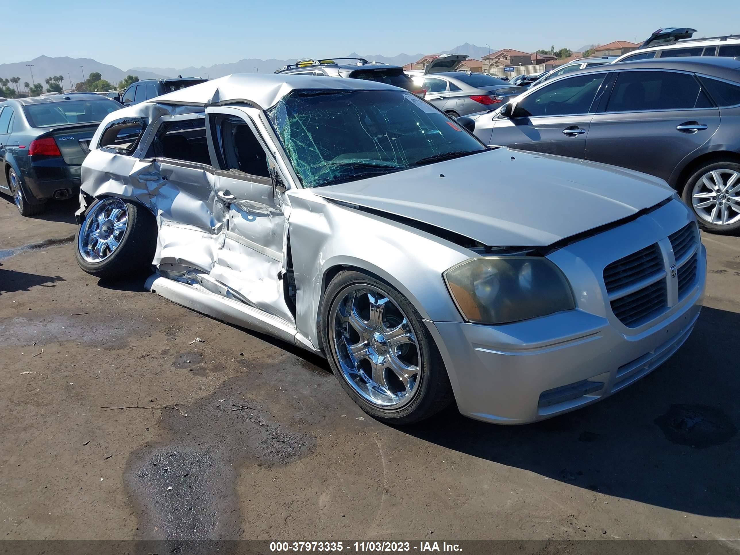 dodge magnum 2006 2d4fv47t46h122256