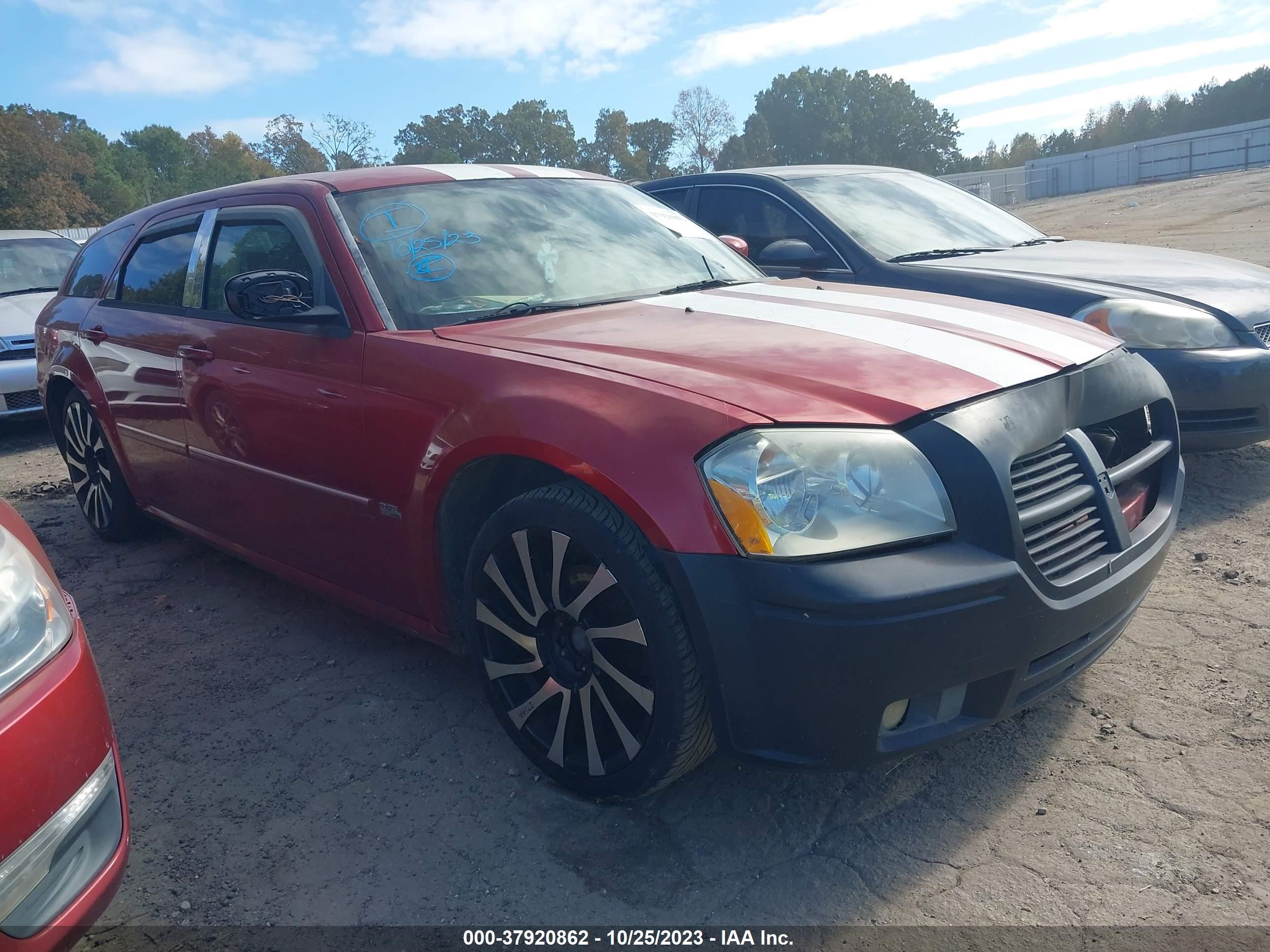 dodge magnum 2006 2d4fv47vx6h539365