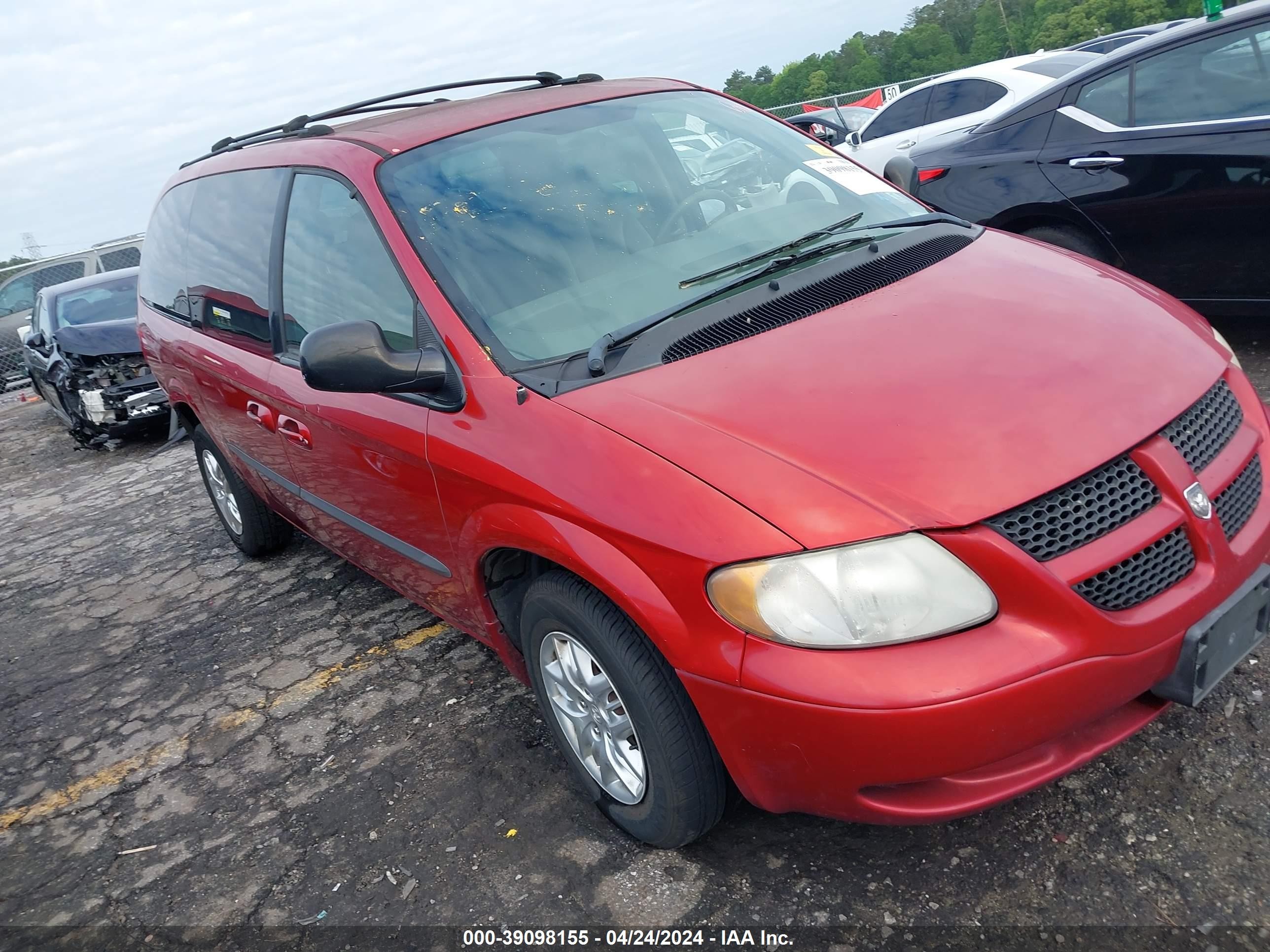 dodge caravan 2003 2d4gp44313r221075