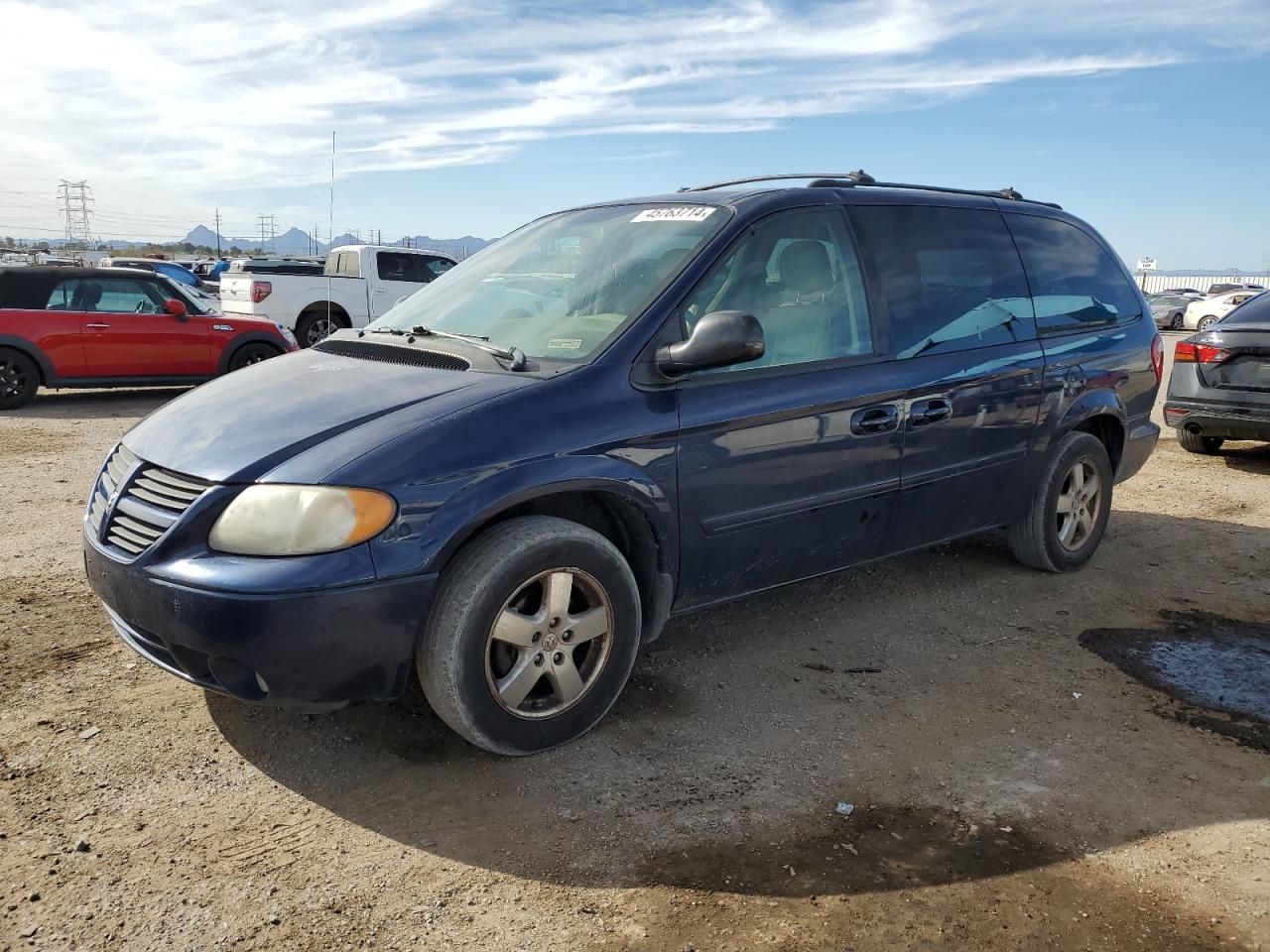 dodge caravan 2005 2d4gp44l05r117437