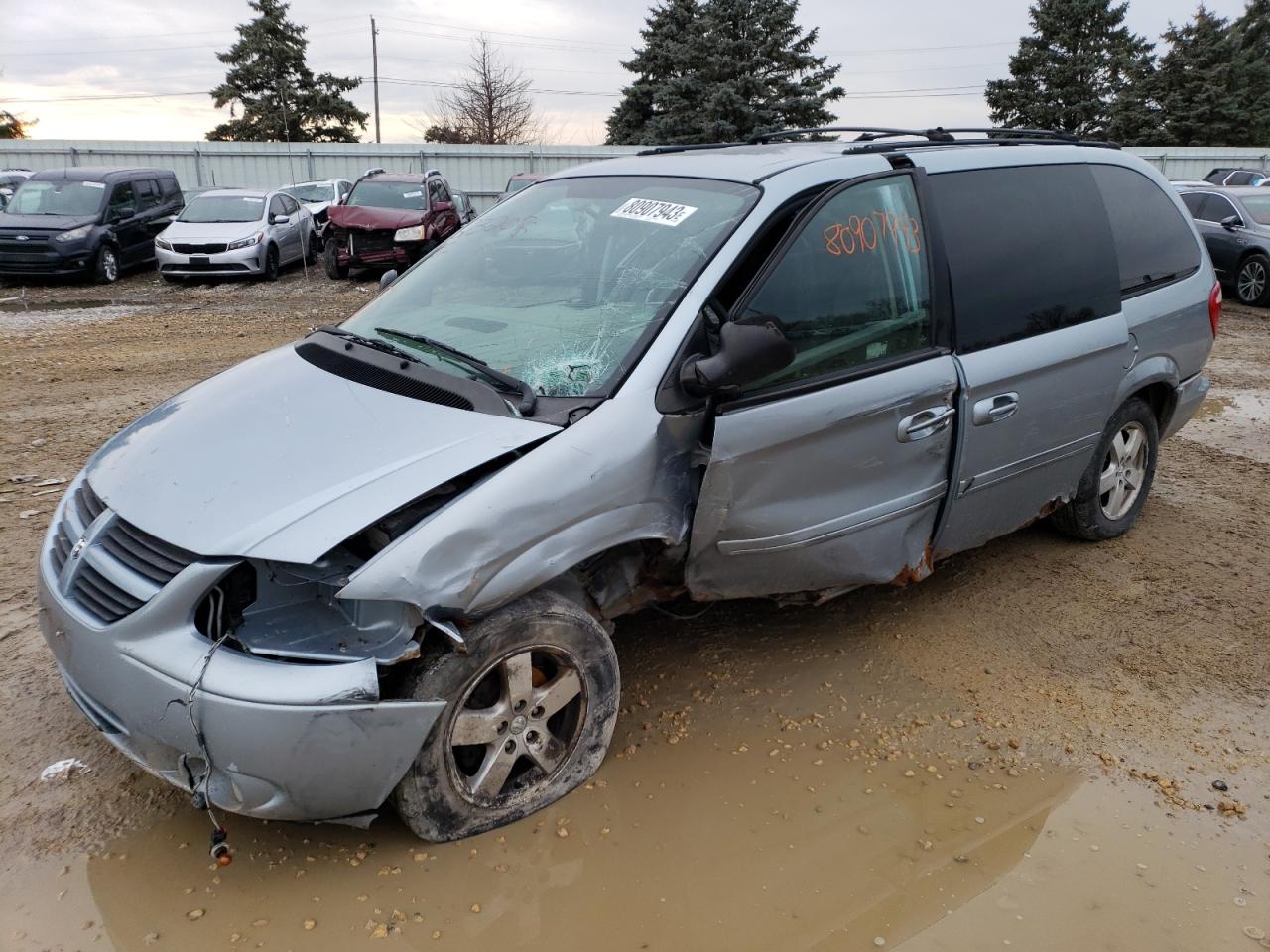 dodge caravan 2006 2d4gp44l16r607905