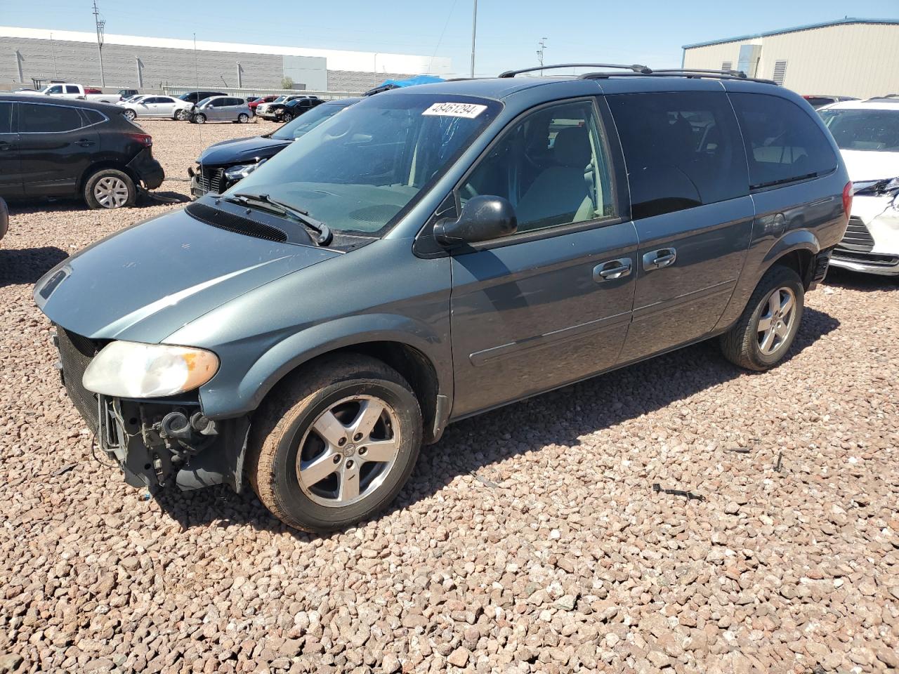 dodge caravan 2007 2d4gp44l27r355454