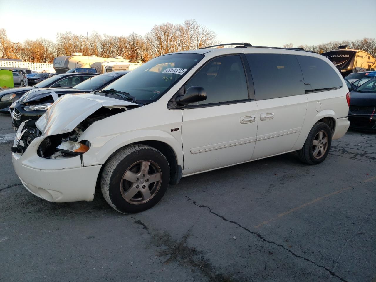 dodge caravan 2007 2d4gp44l37r286998