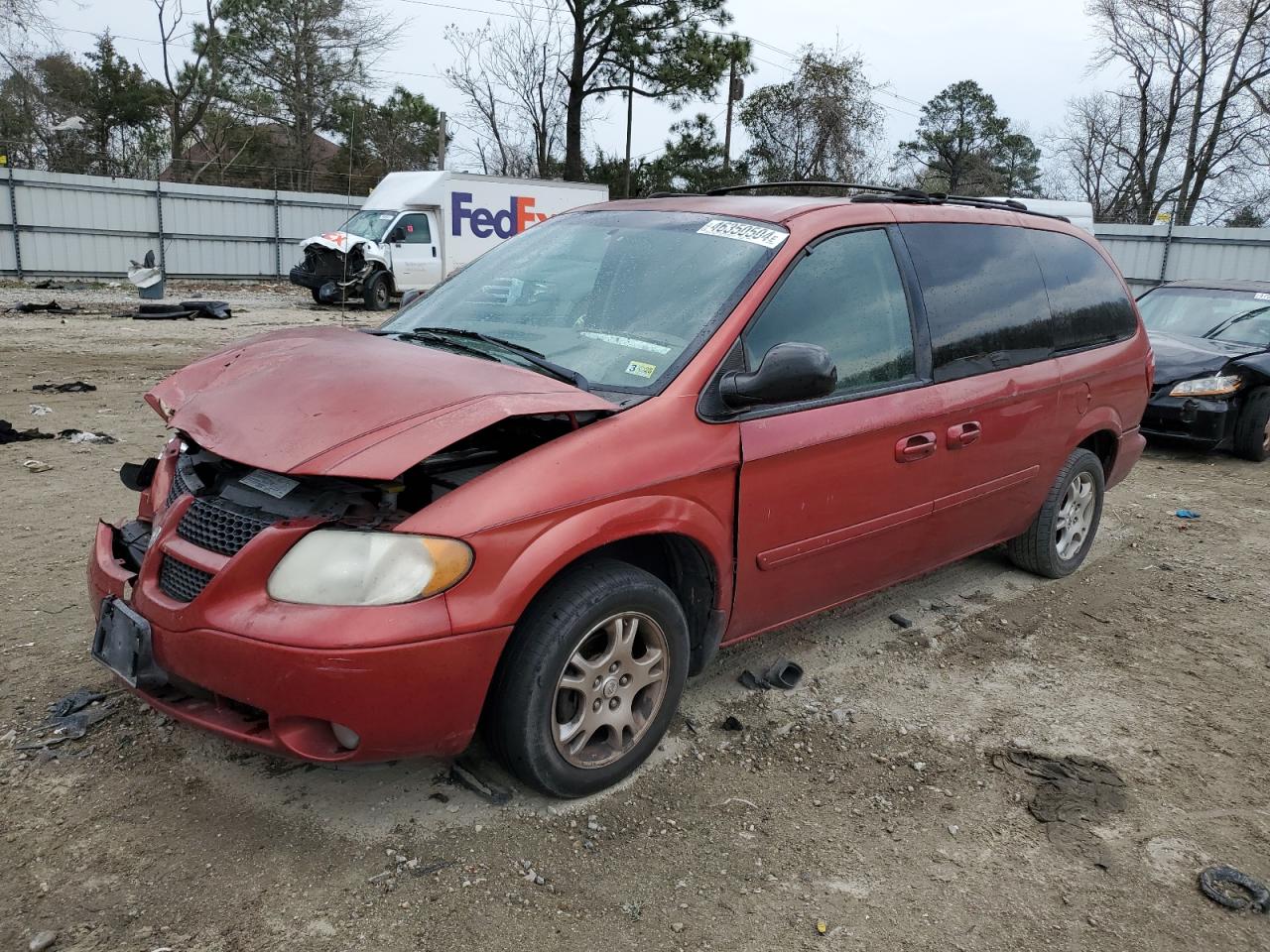 dodge caravan 2004 2d4gp44l54r504273