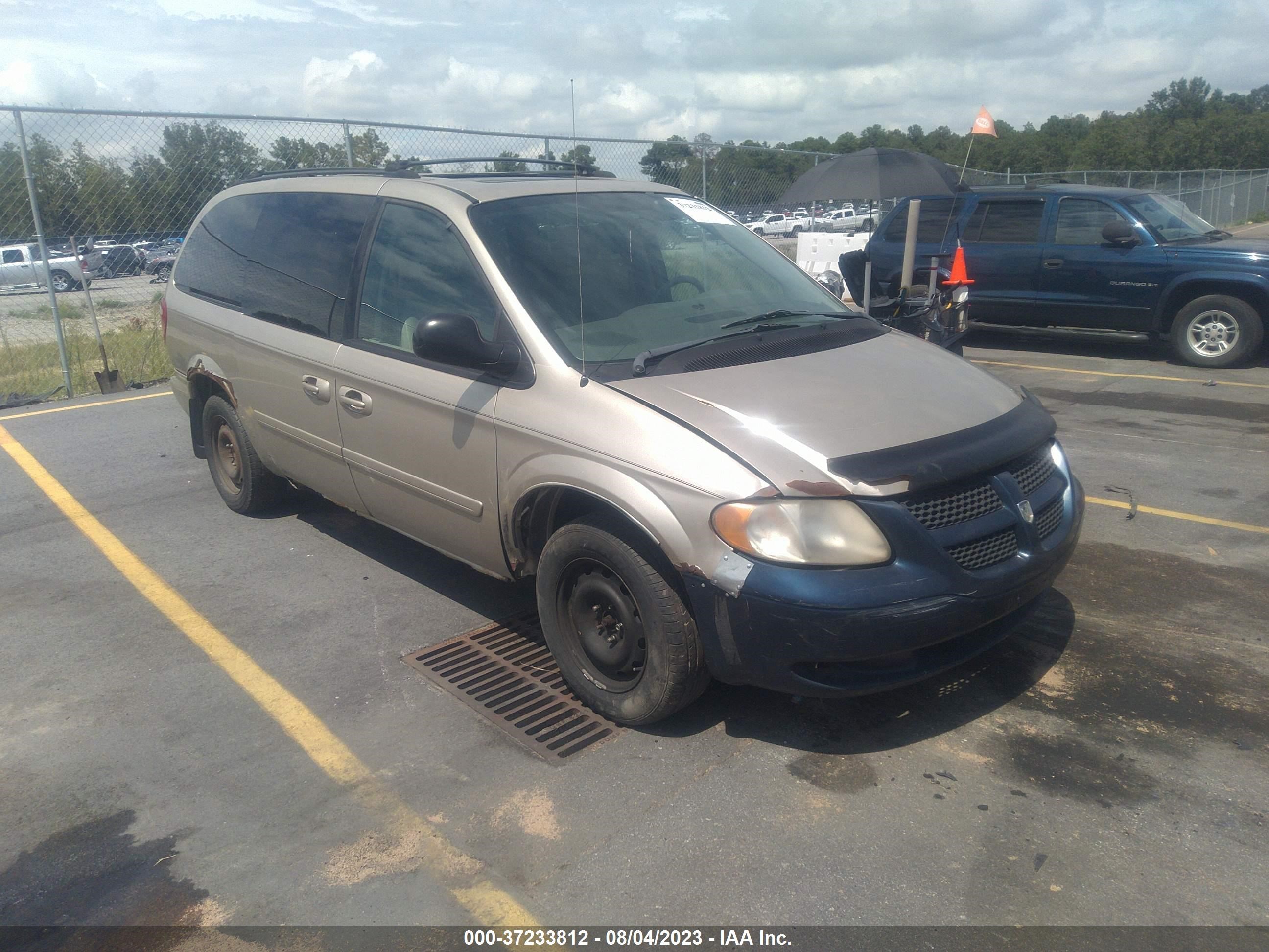 dodge caravan 2005 2d4gp44l65r118835