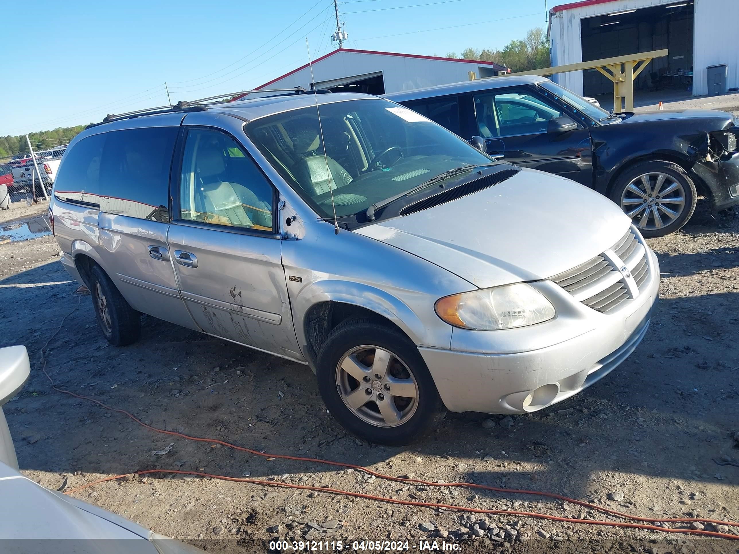 dodge caravan 2006 2d4gp44l76r691325