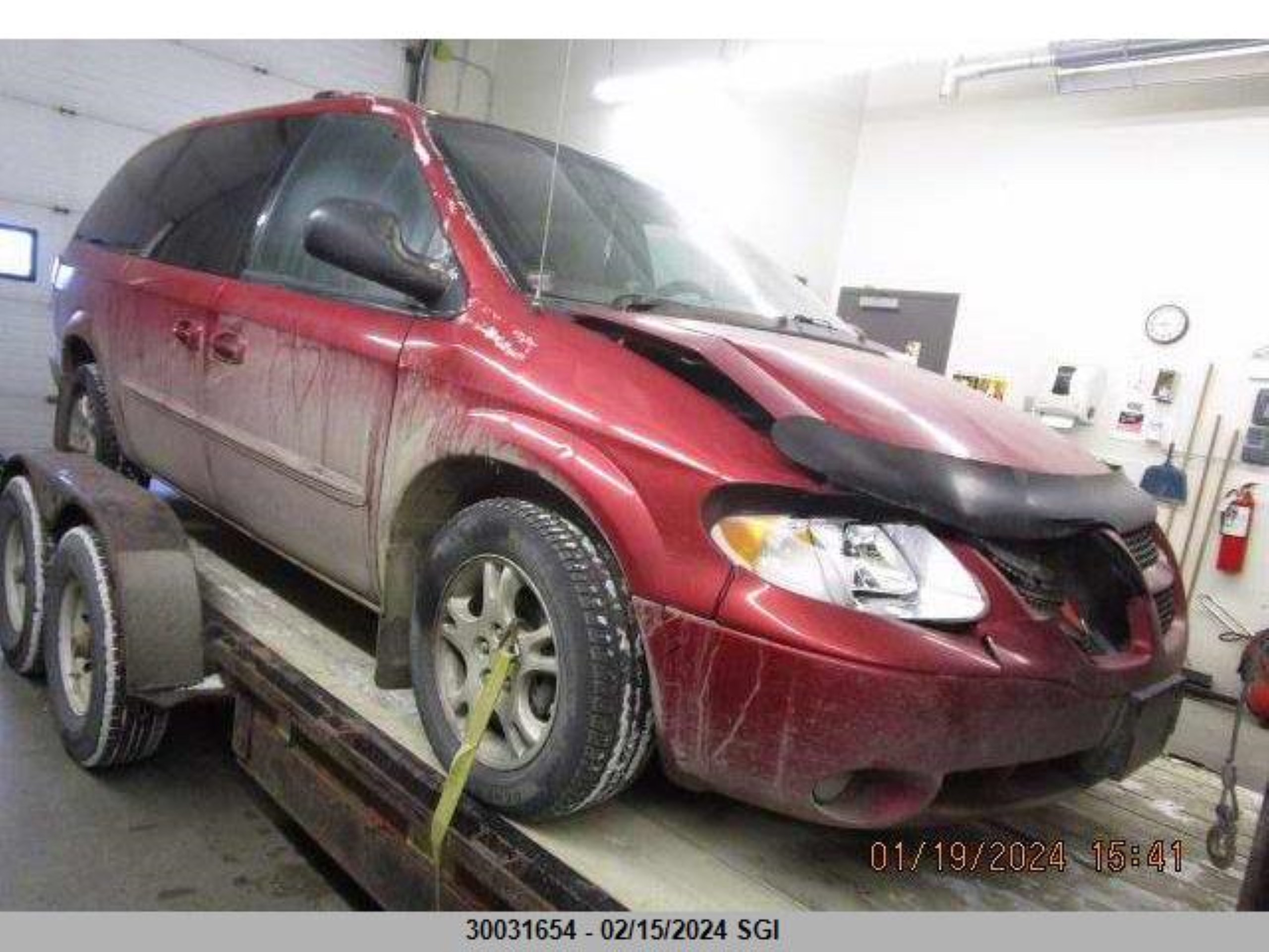 dodge caravan 2003 2d4gp44l83r287638