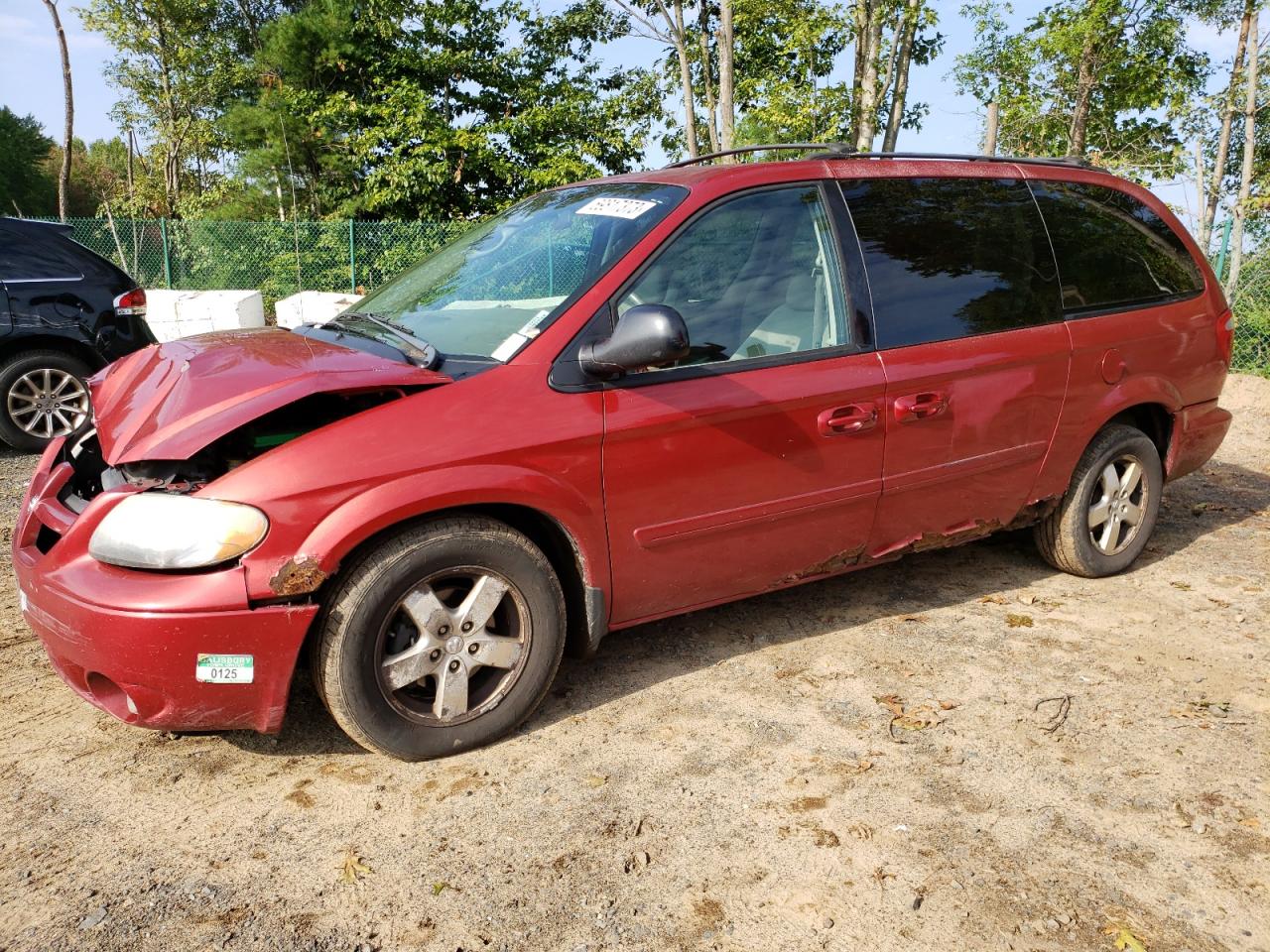 dodge caravan 2007 2d4gp44l87r333362