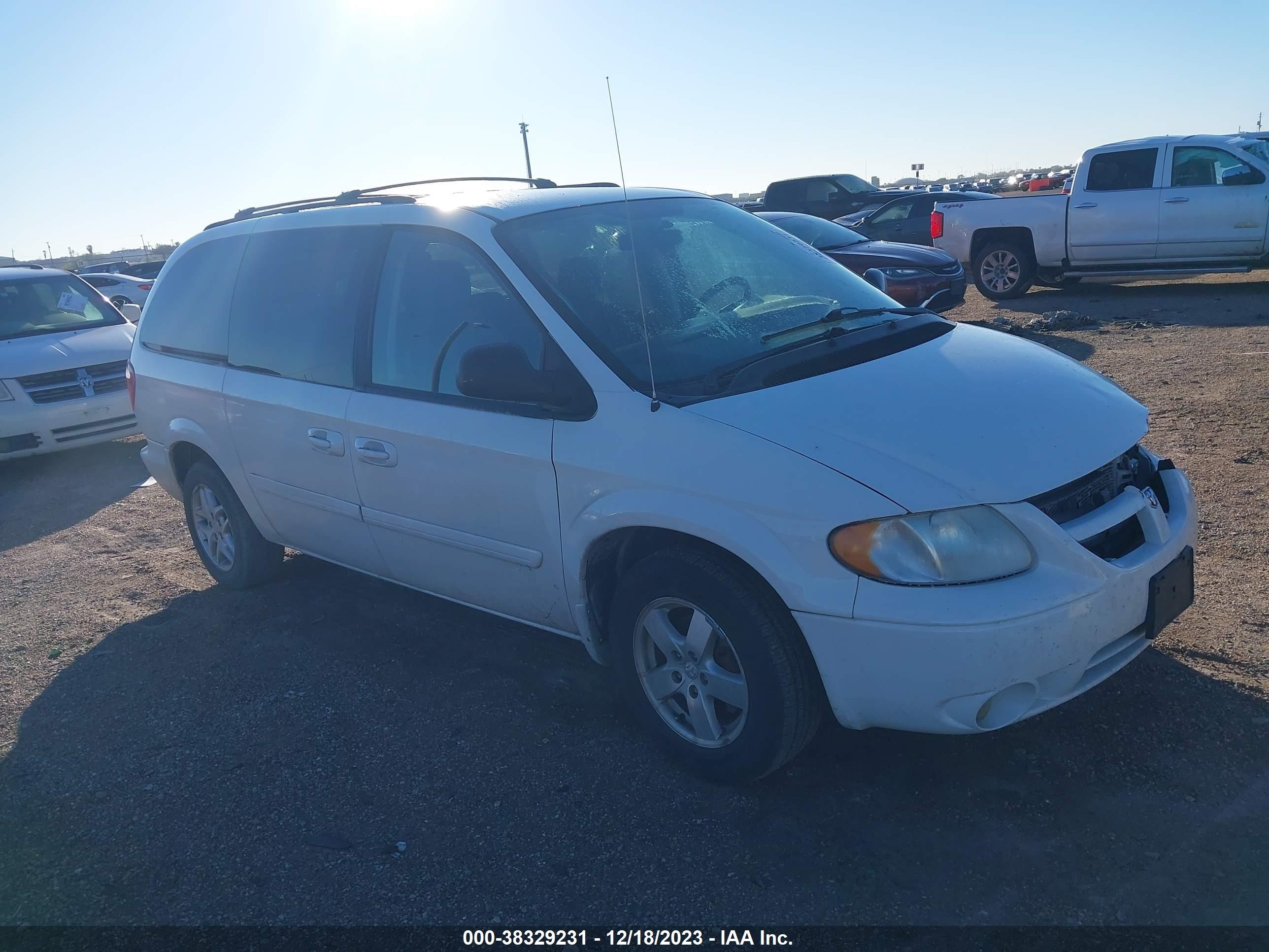 dodge caravan 2007 2d4gp44lx7r119876