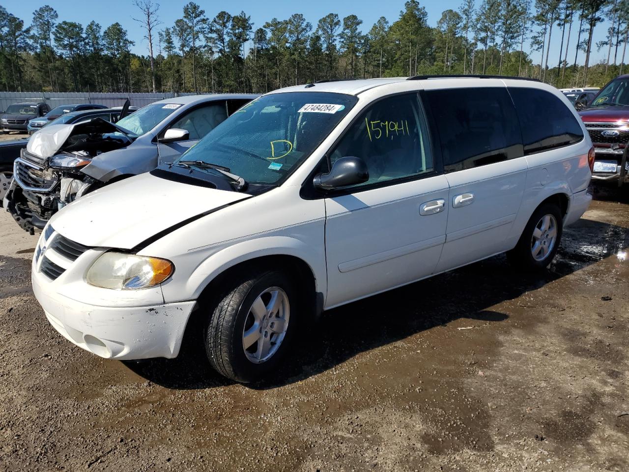 dodge caravan 2007 2d4gp44lx7r250662