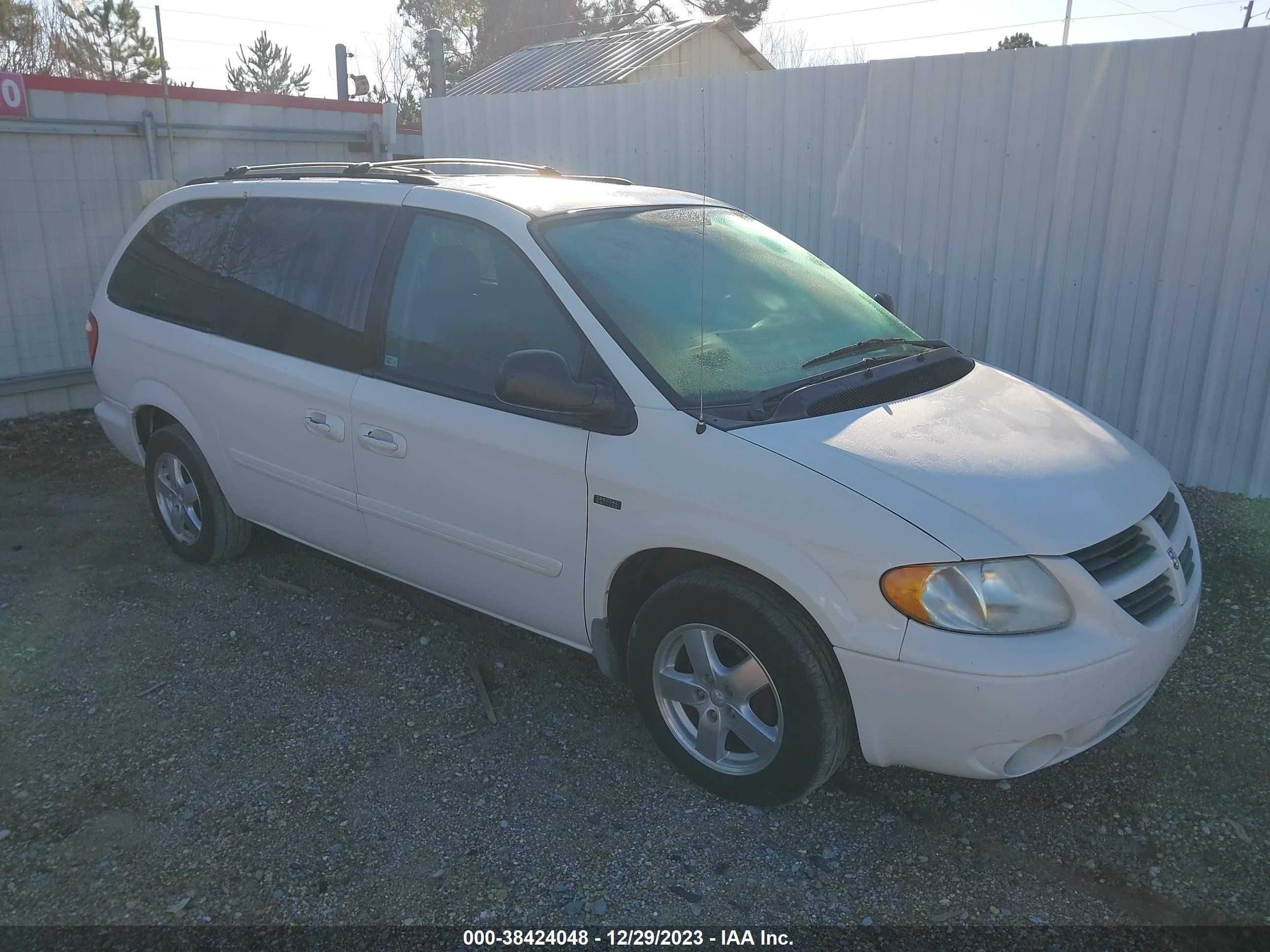 dodge caravan 2007 2d4gp44lx7r286769