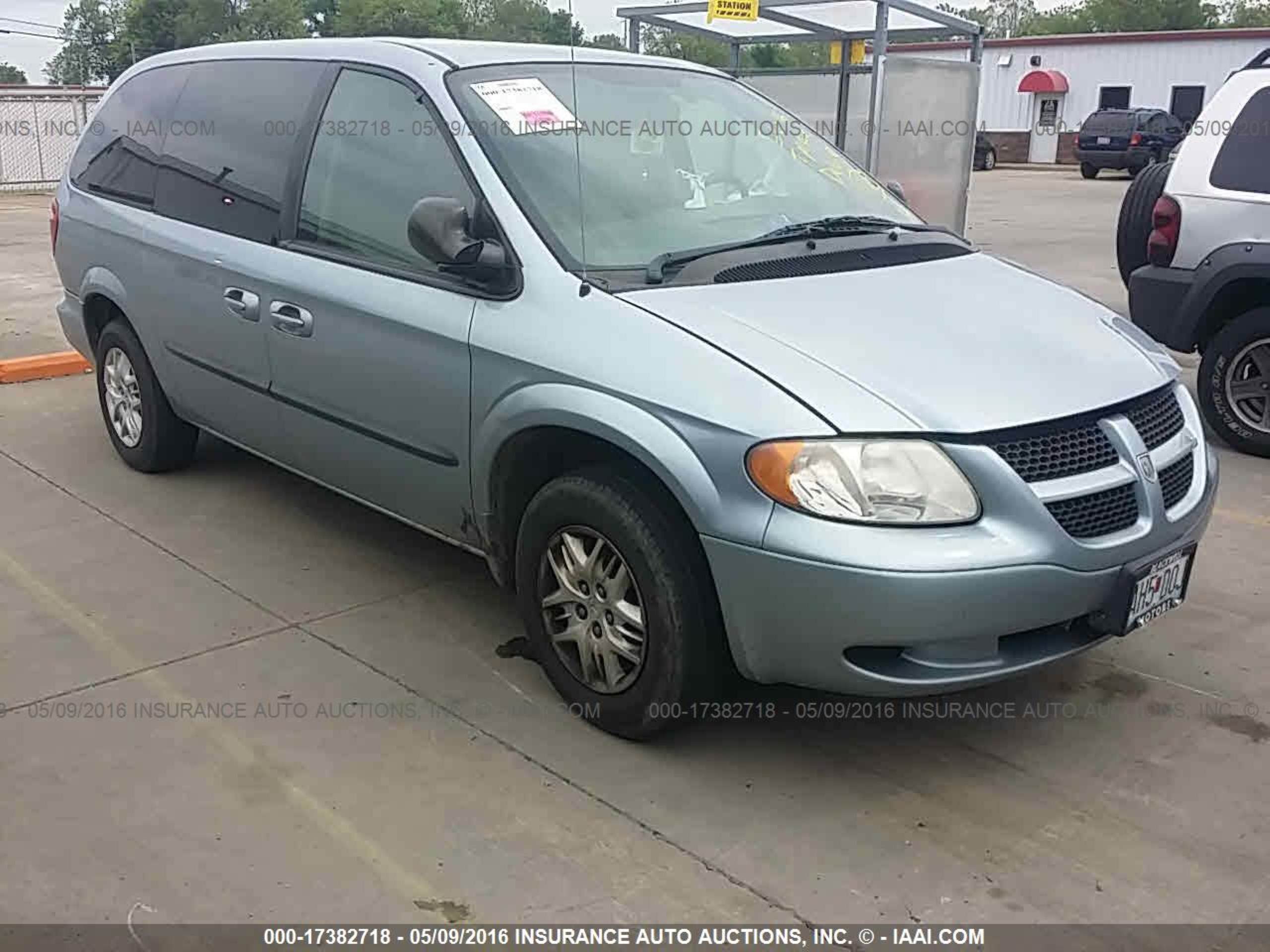 dodge caravan 2003 2d4gp44r03r382246