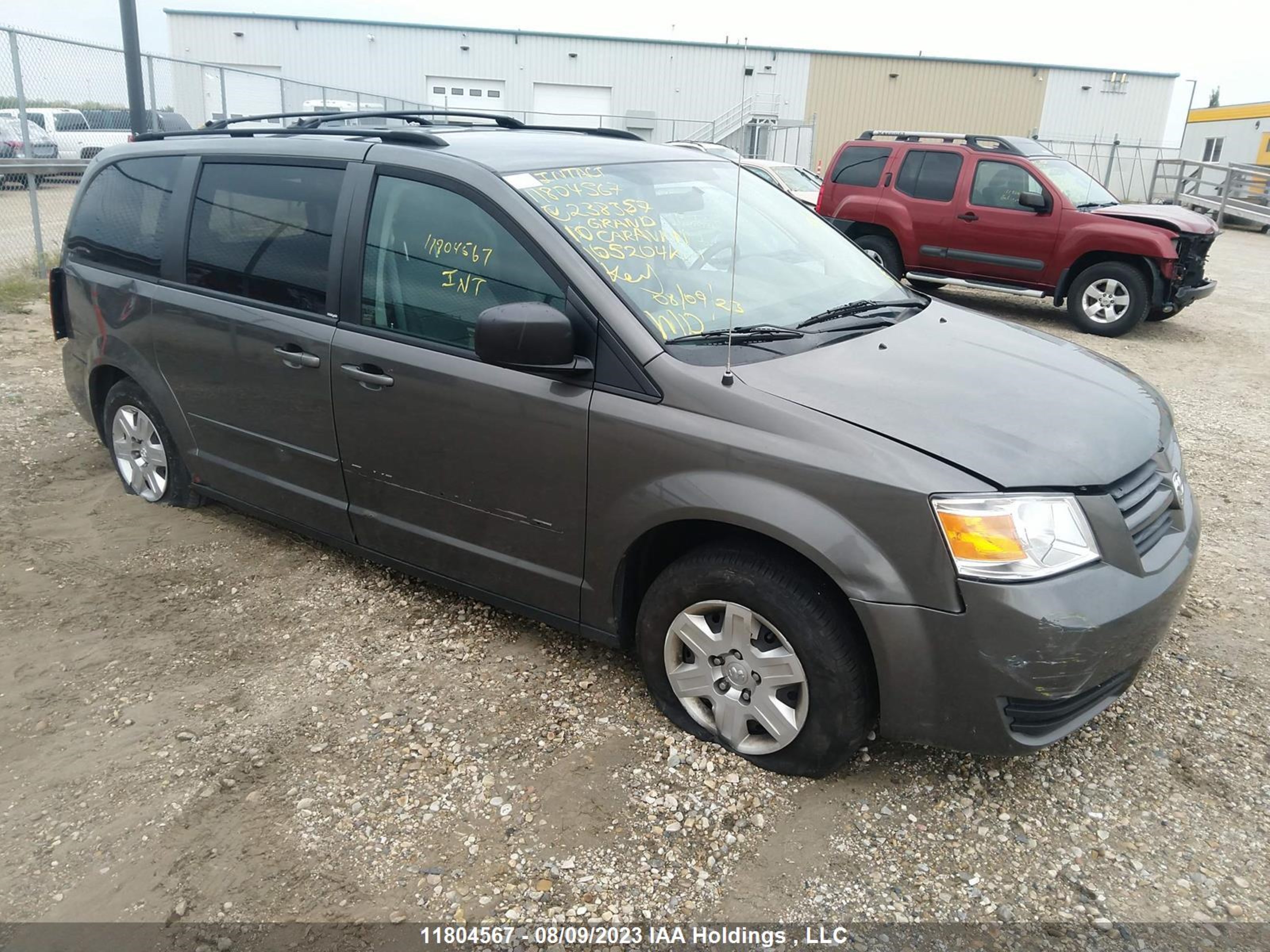 dodge caravan 2010 2d4rn4de1ar238357