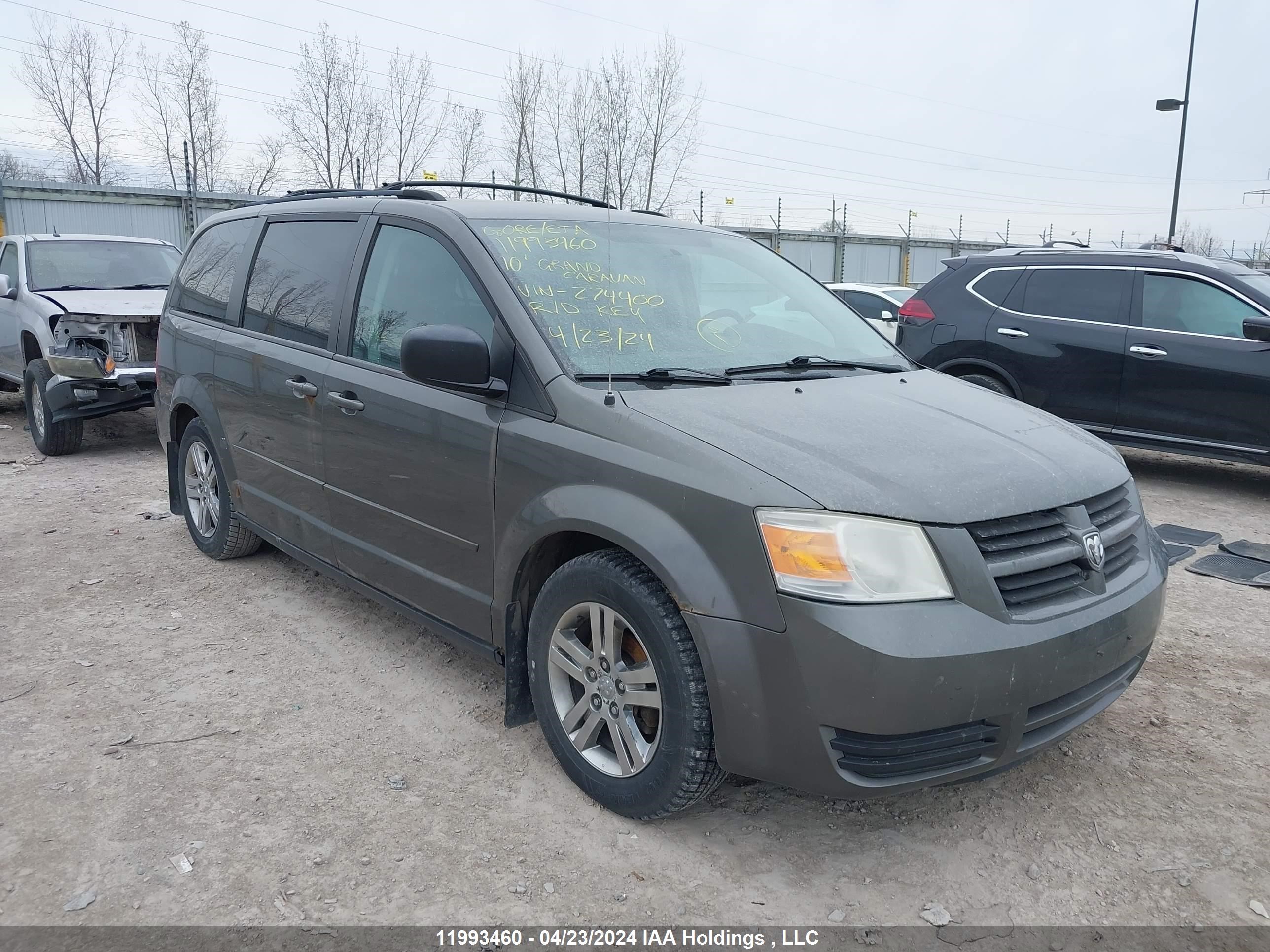 dodge caravan 2010 2d4rn4de2ar274400