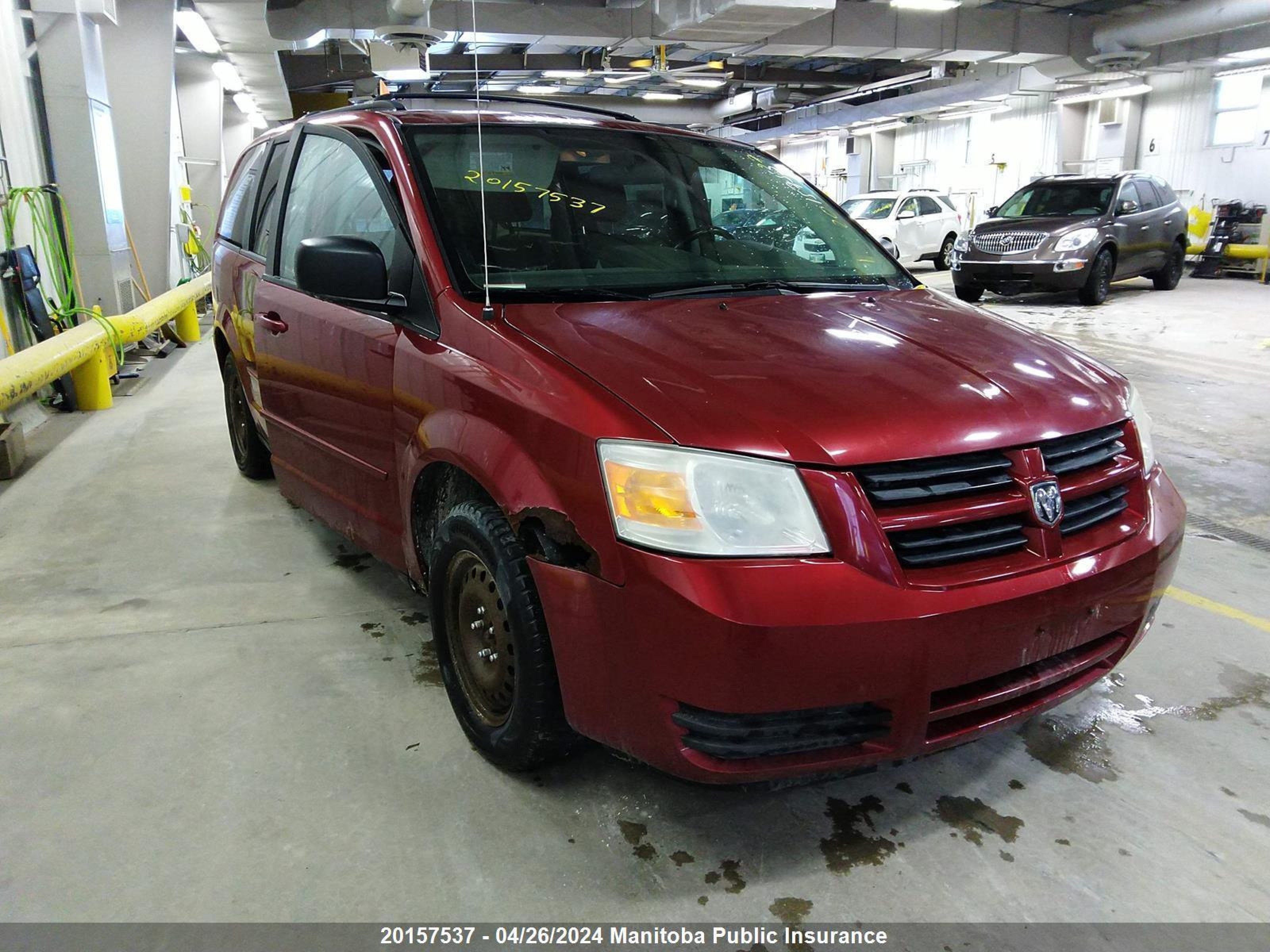 dodge caravan 2010 2d4rn4de8ar476433