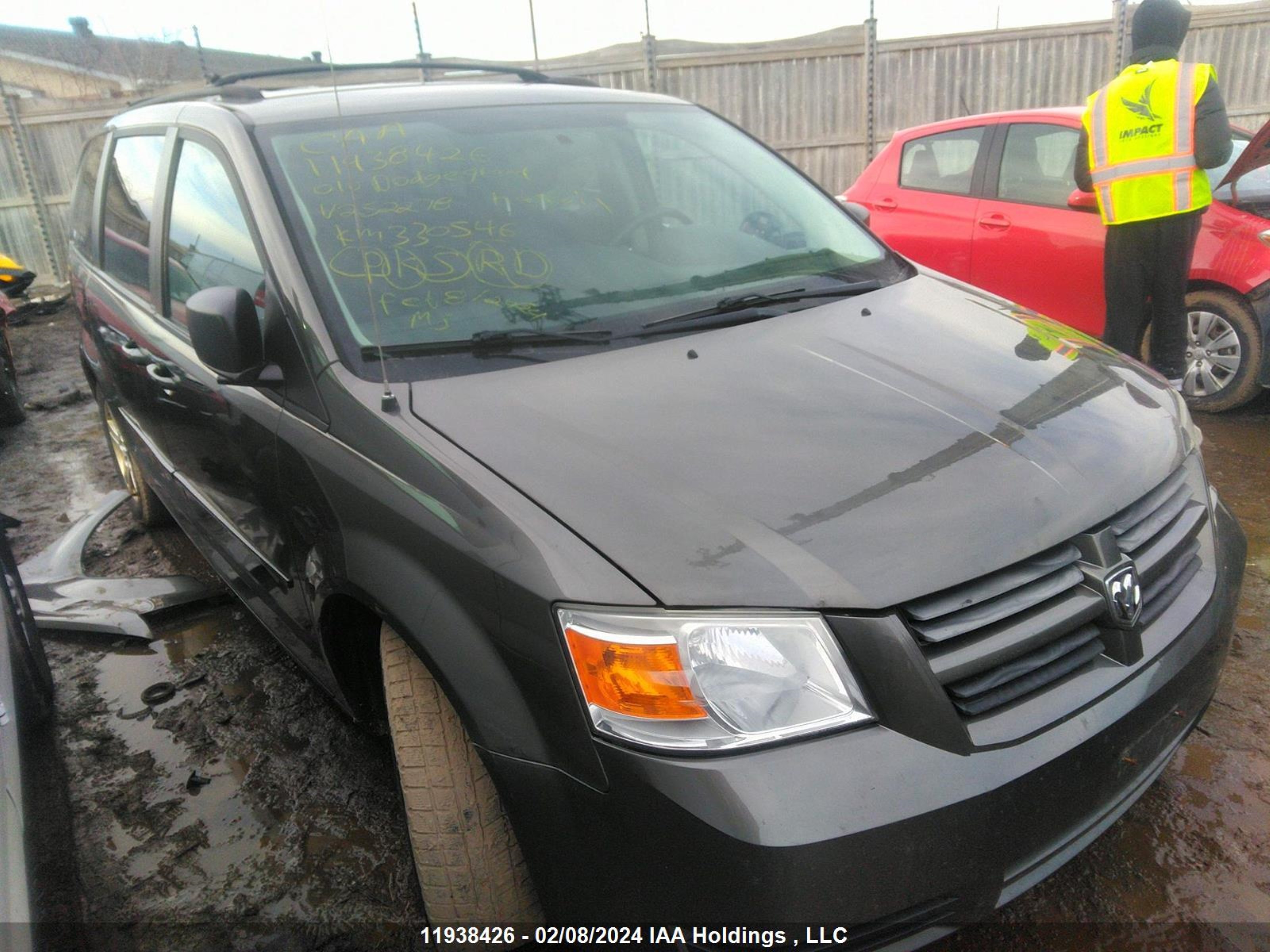 dodge caravan 2010 2d4rn4de9ar252278