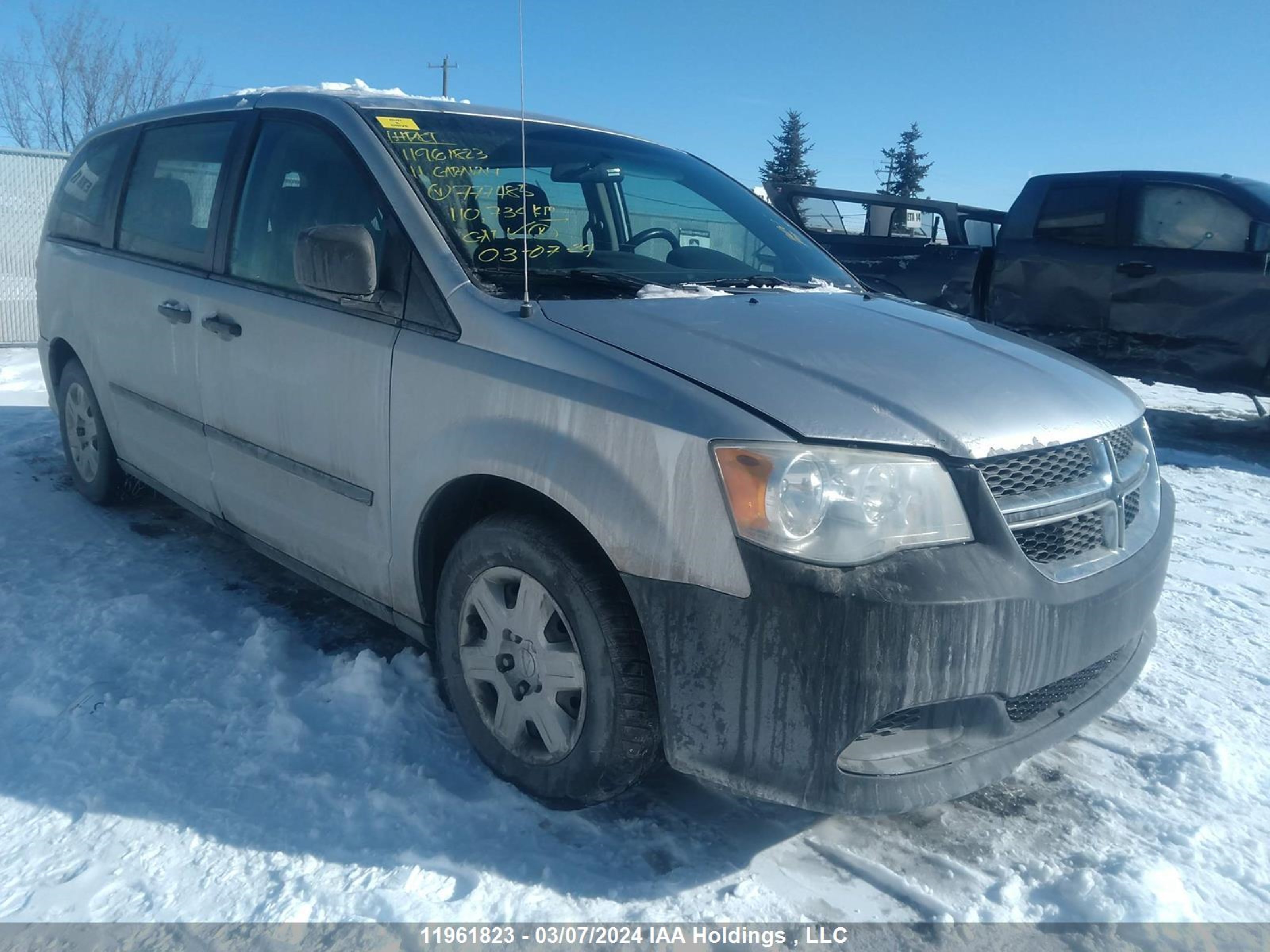 dodge caravan 2011 2d4rn4dg5br777485