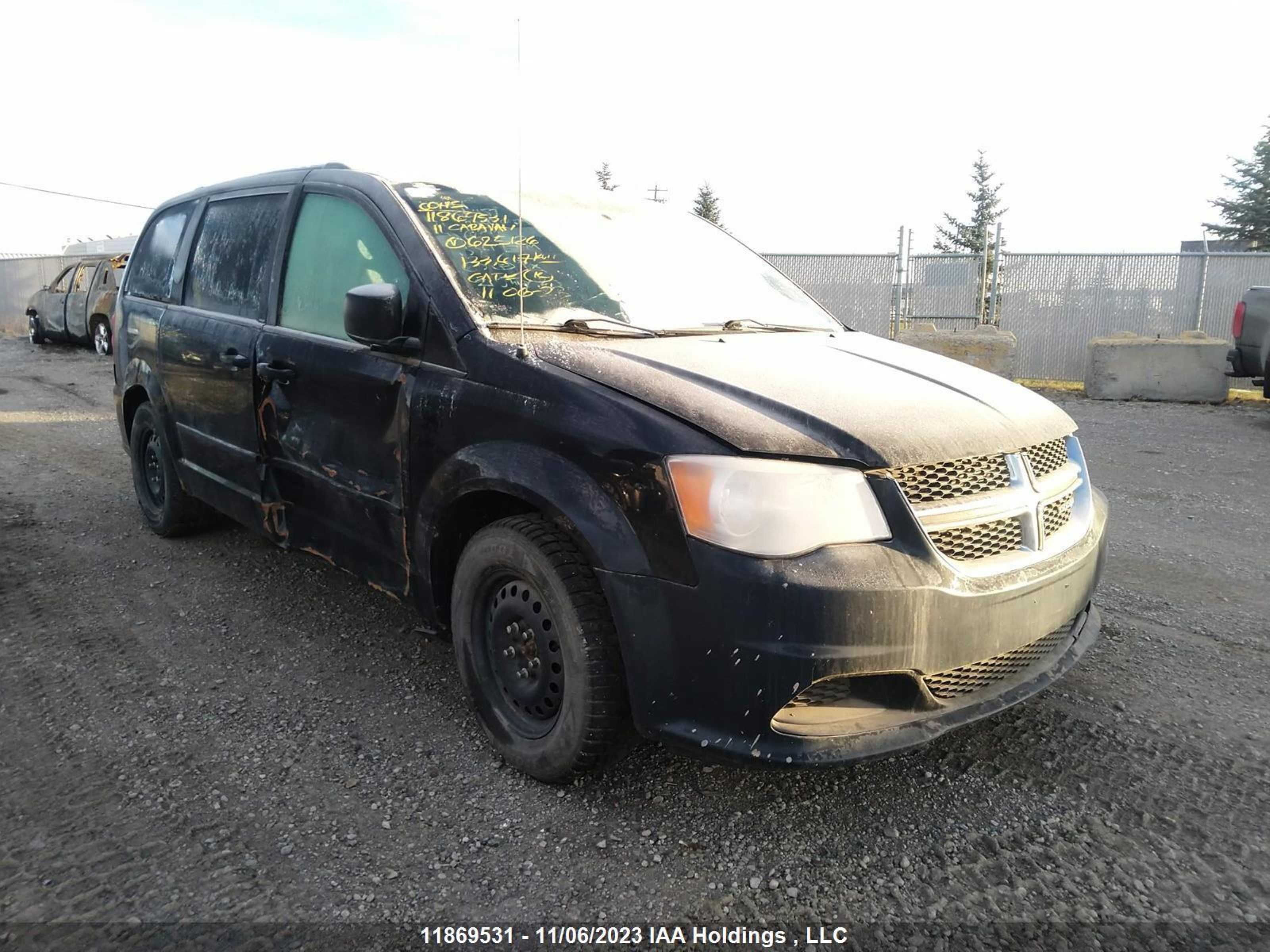 dodge caravan 2011 2d4rn4dg7br625126