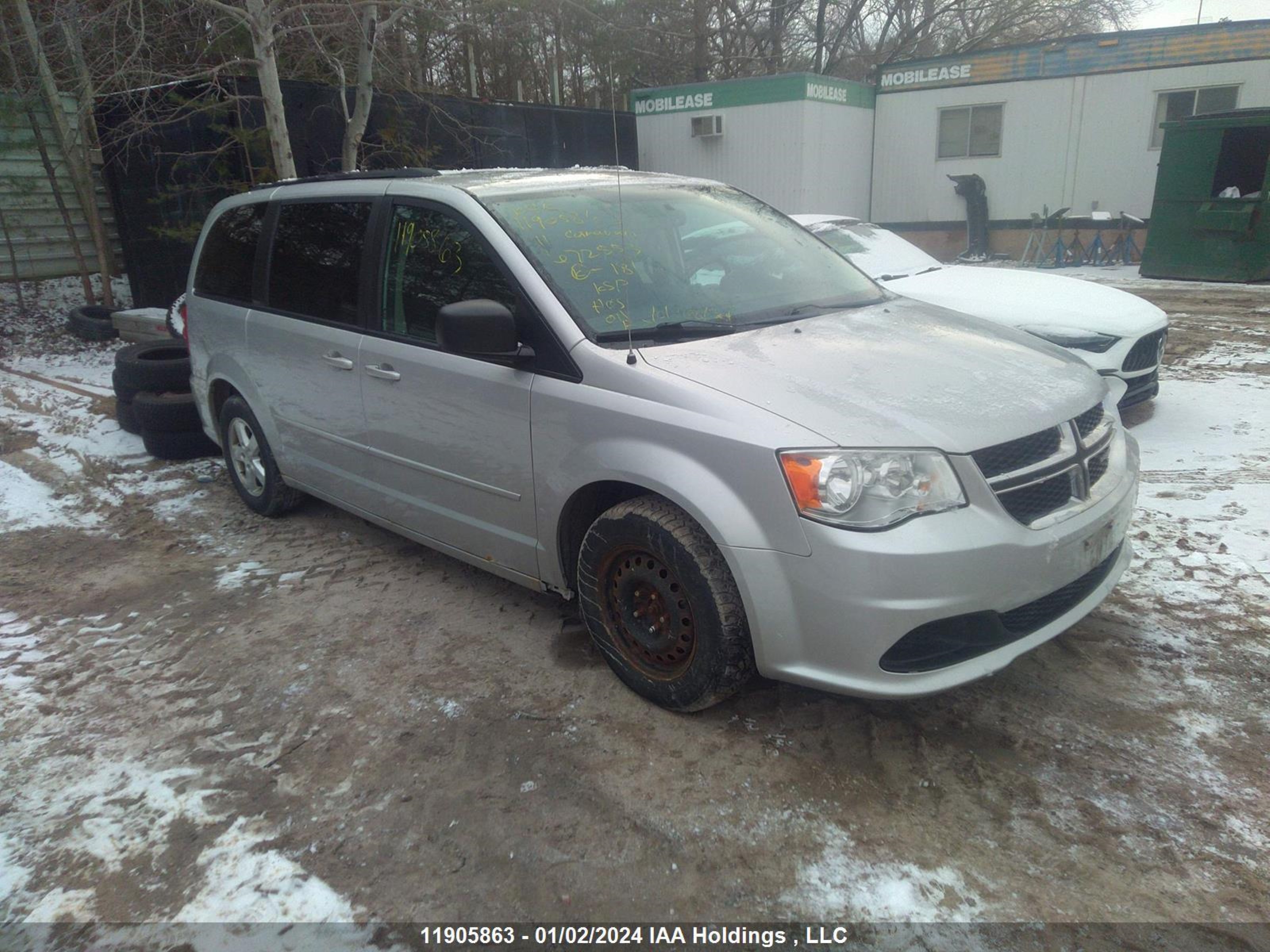 dodge caravan 2011 2d4rn4dg8br672553