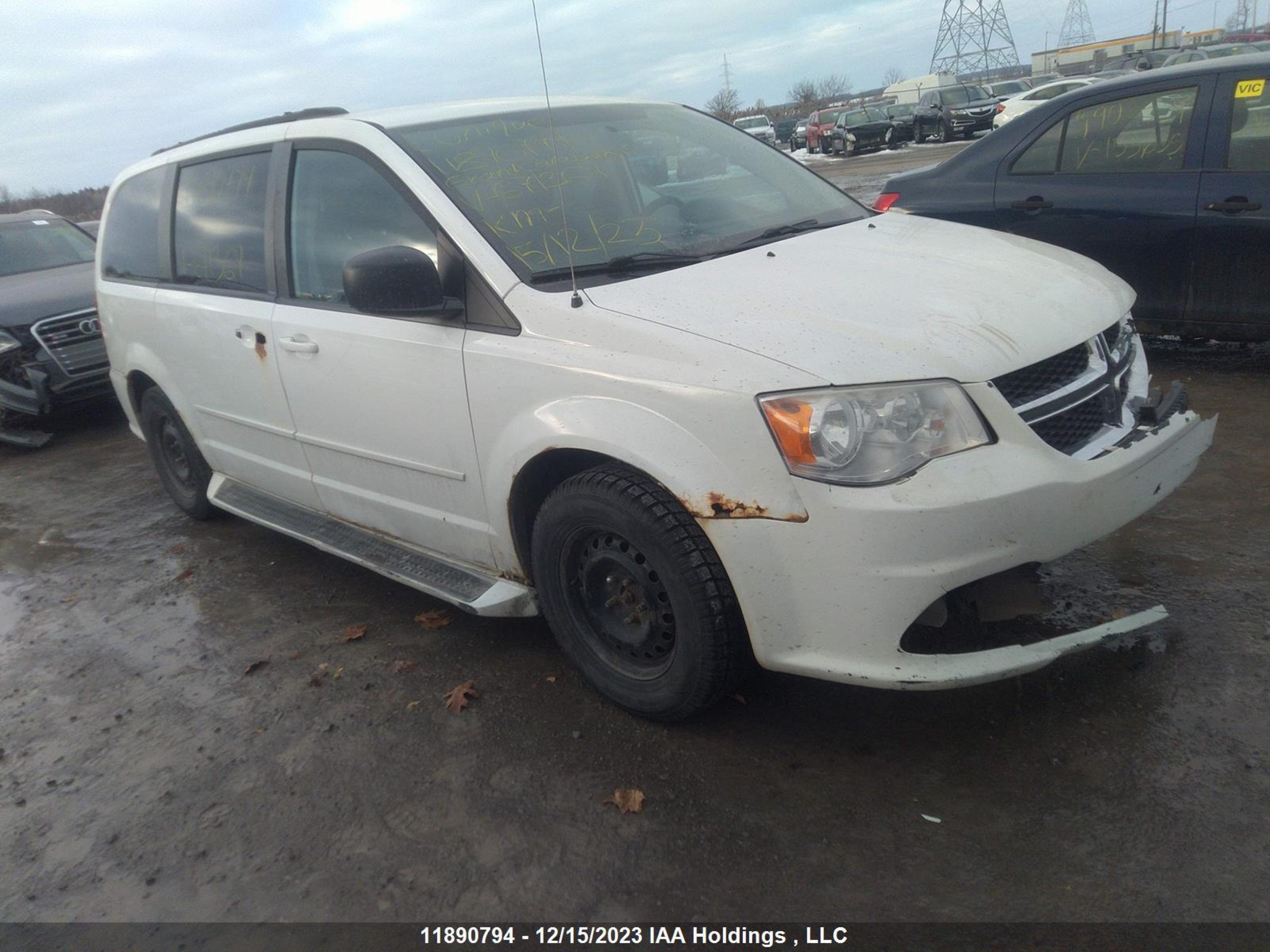 dodge caravan 2011 2d4rn4dgxbr671369