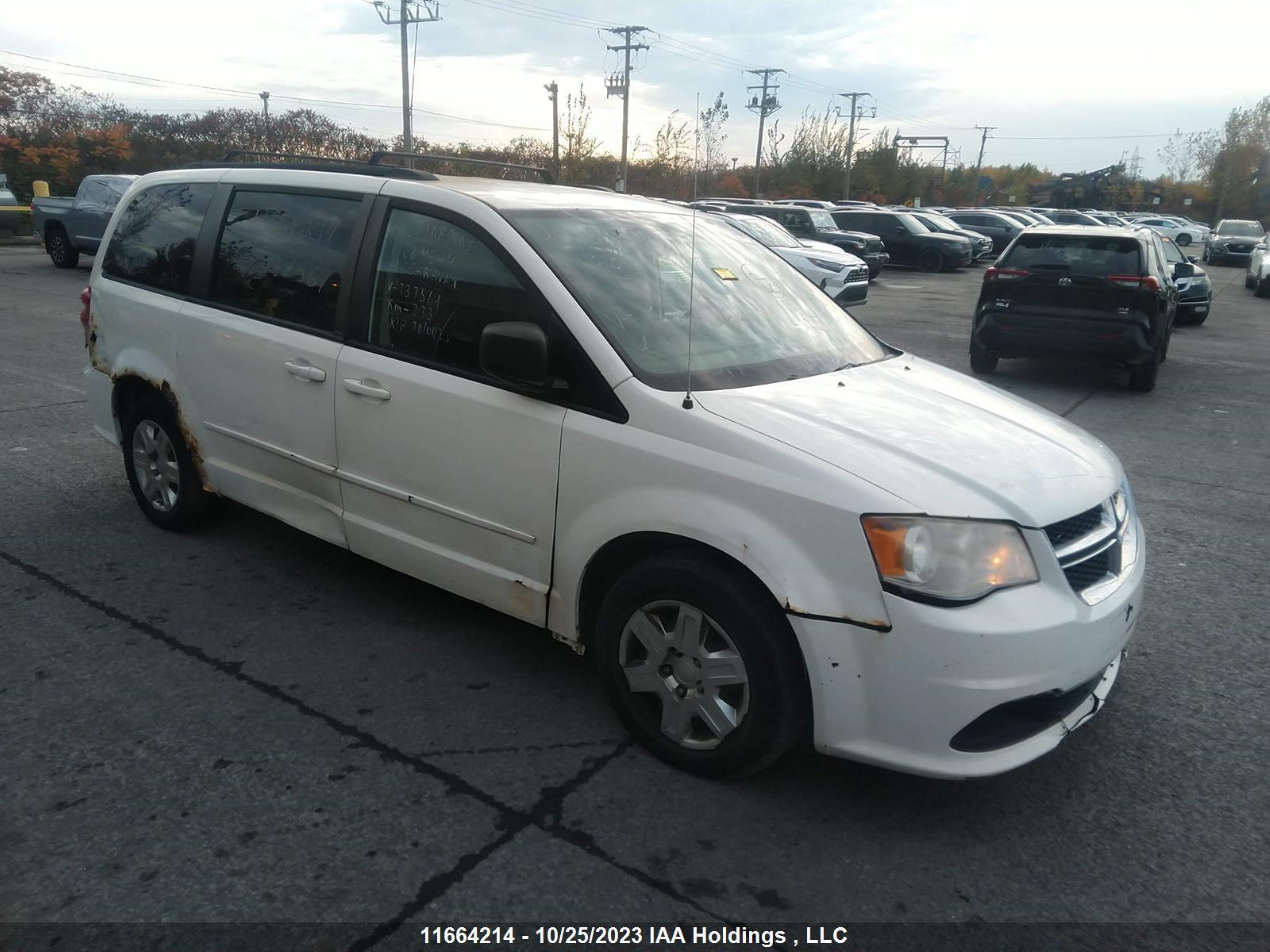 dodge caravan 2011 2d4rn4dgxbr737564